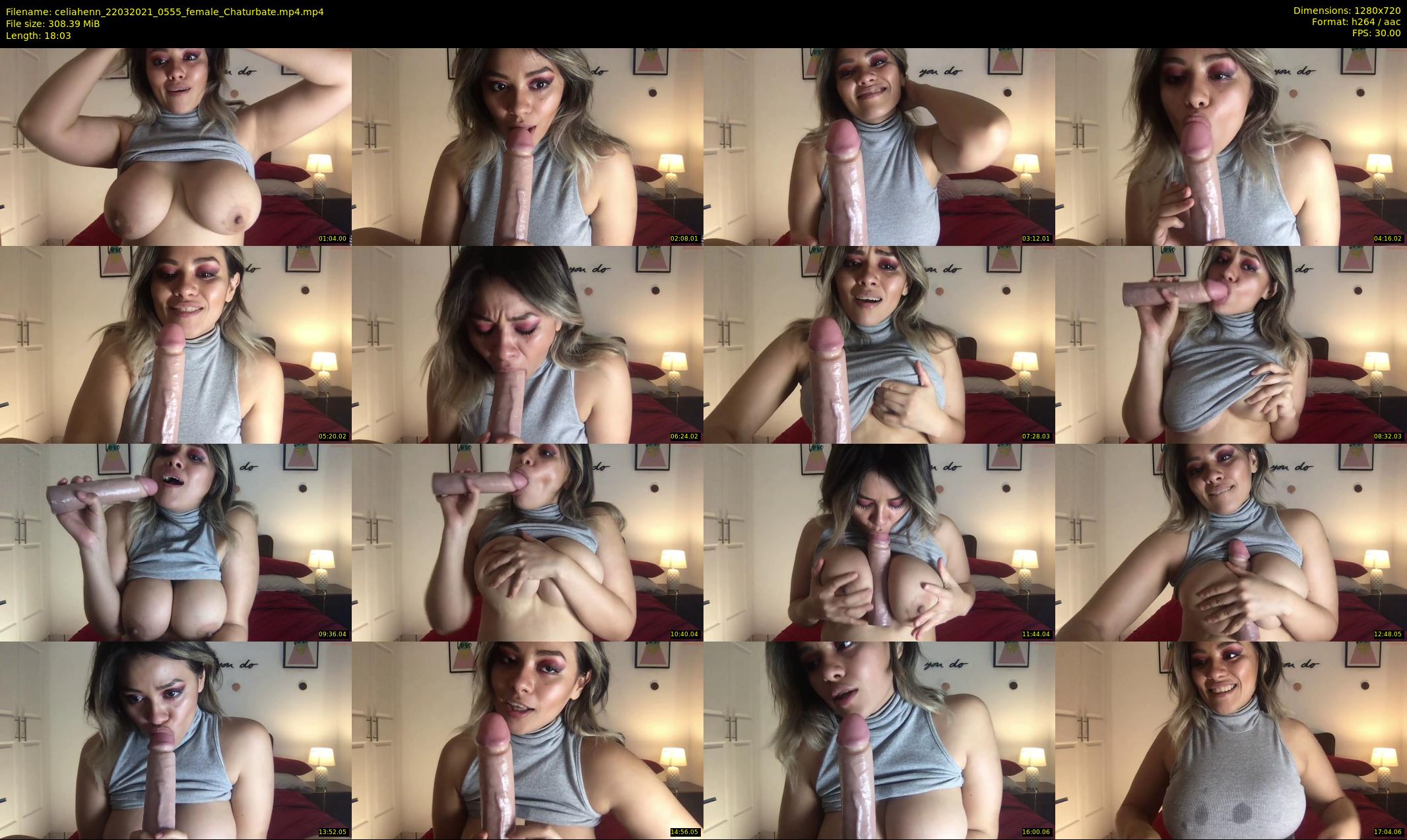 celiahenn — 19 minute Chaturbate female cam show recording, 720p, Mar 22, 2021