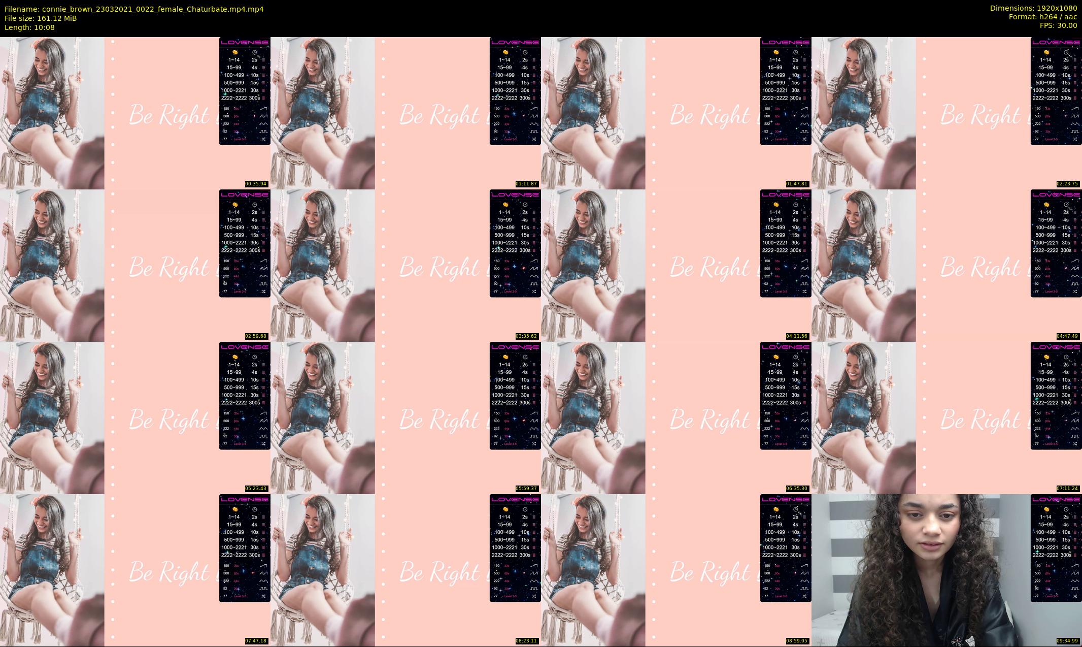 connie_brown — 11 minute Chaturbate female cam show recording, 1080p, Mar 23, 2021