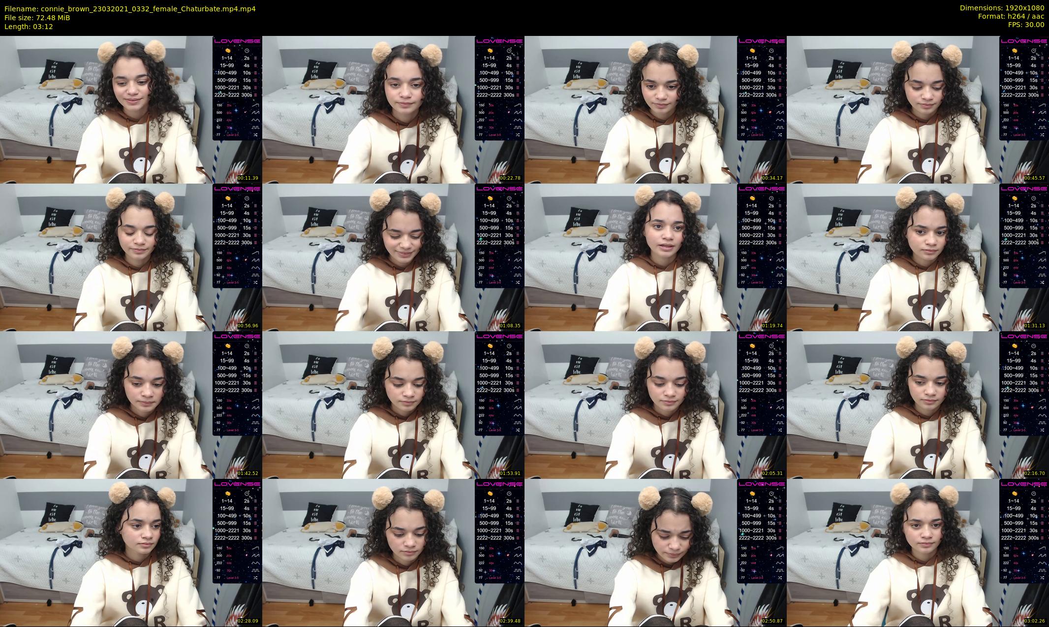 connie_brown — 4 minute Chaturbate female cam show recording, 1080p, Mar 23, 2021
