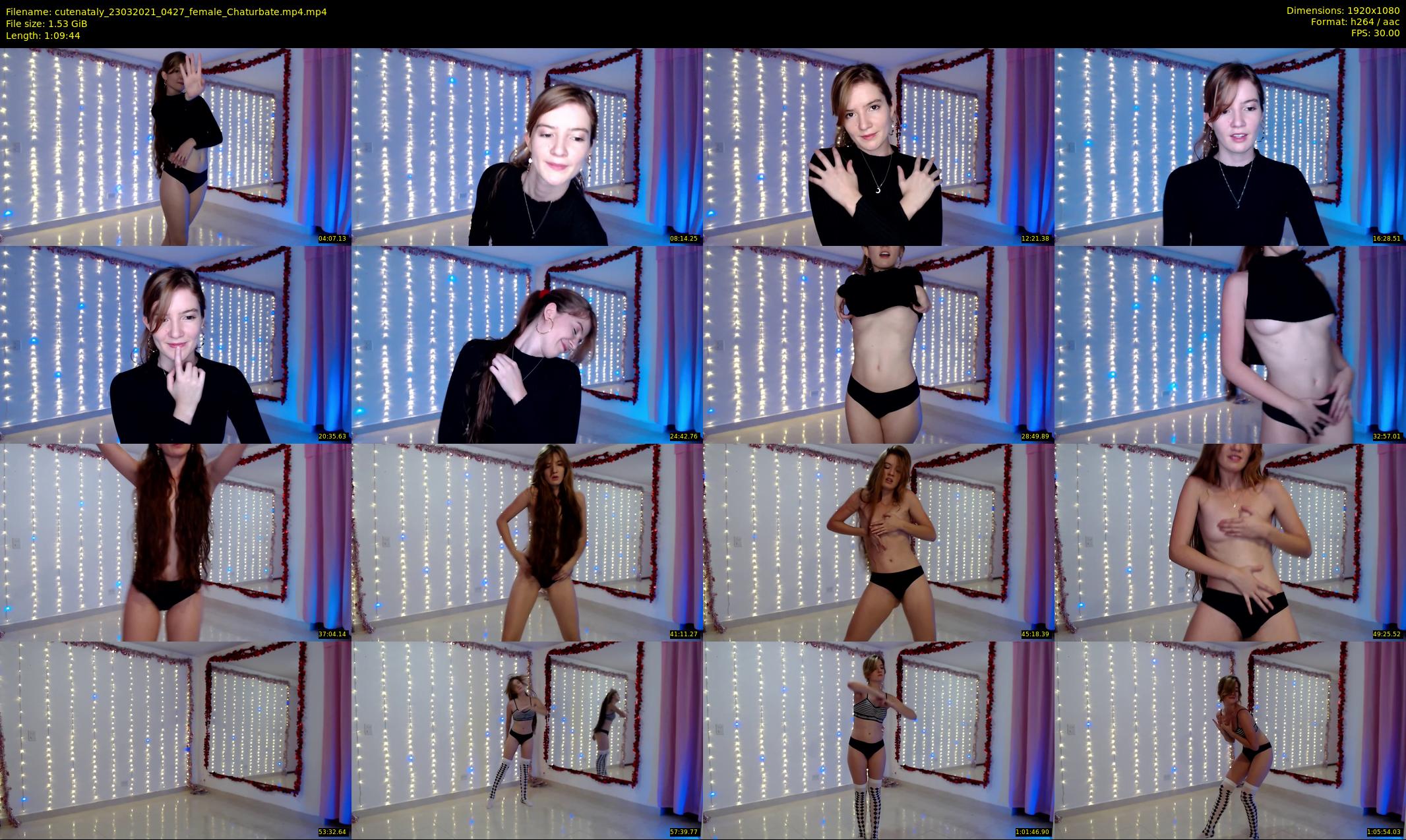cutenataly — 70 minute Chaturbate female cam show recording, 1080p, Mar 23, 2021