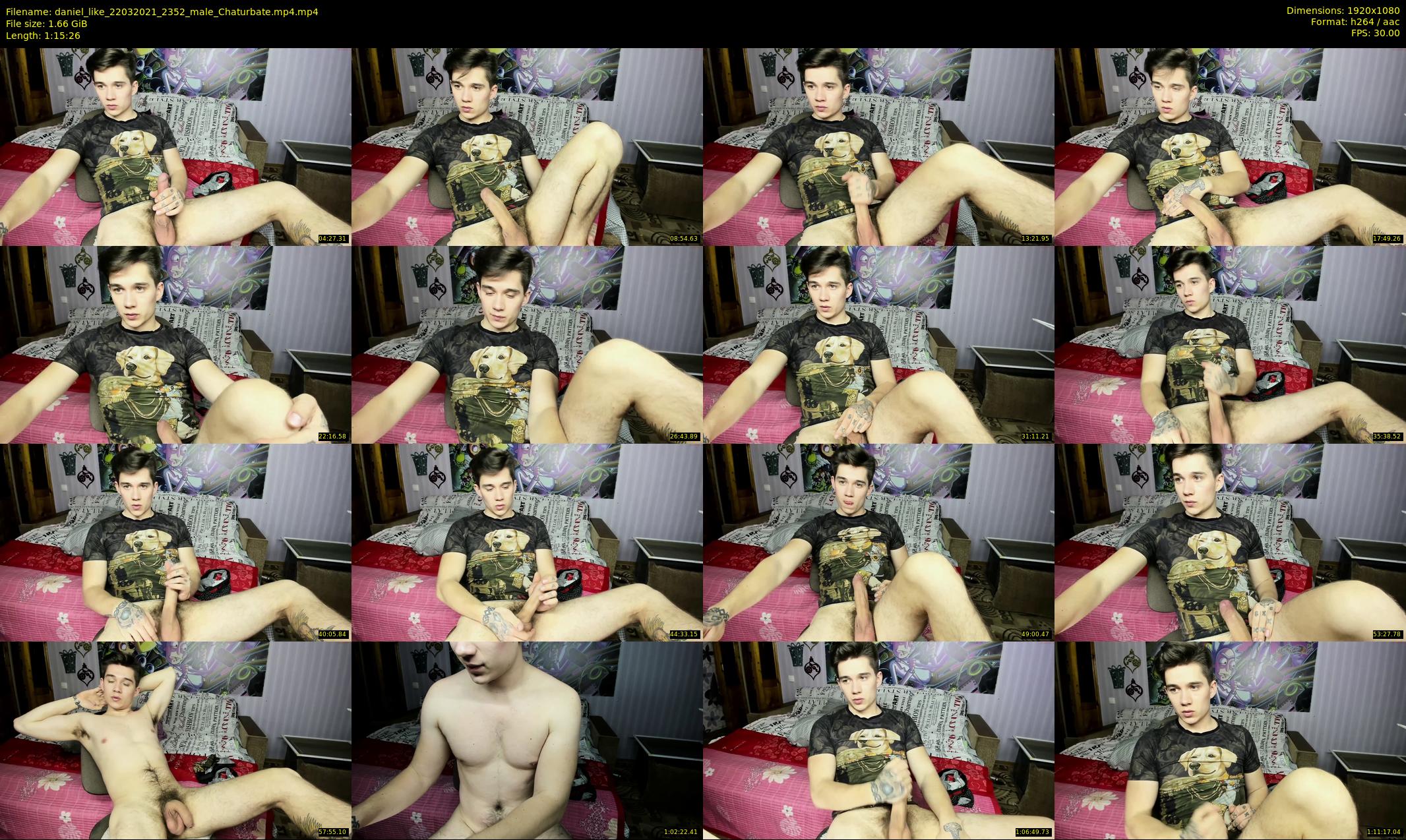 daniel_like — 76 minute Chaturbate male cam show recording, 1080p, Mar 22, 2021