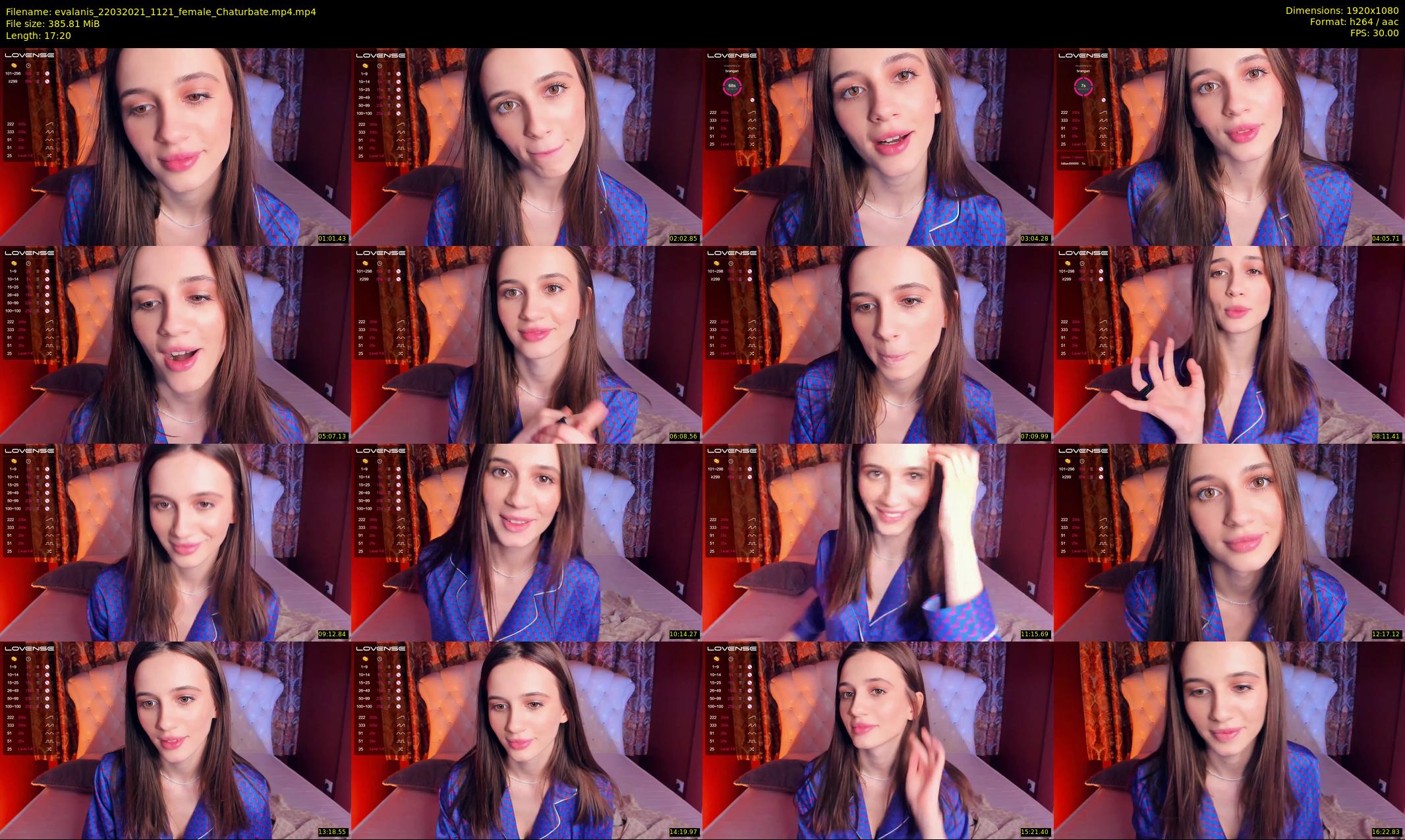 evalanis — 18 minute Chaturbate couple cam show recording, 1080p, Mar 22, 2021