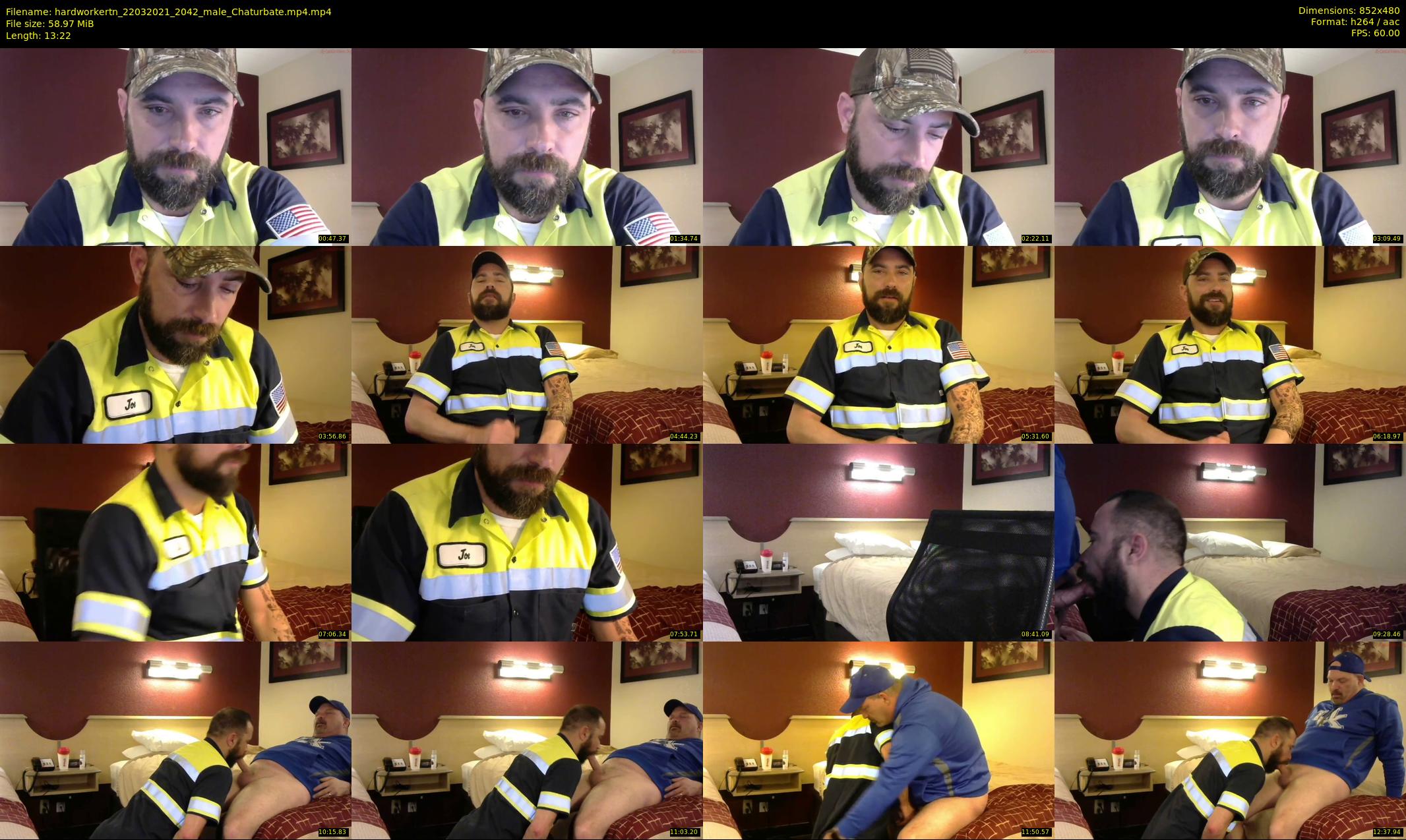 hardworkertn — 14 minute Chaturbate male cam show recording, 480p, Mar 22, 2021