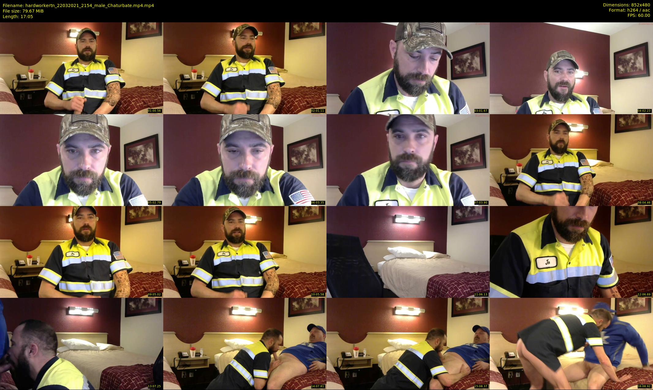 hardworkertn — 18 minute Chaturbate male cam show recording, 480p, Mar 22, 2021