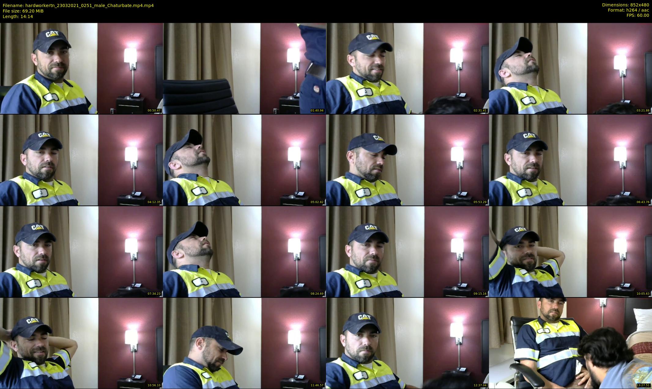 hardworkertn — 15 minute Chaturbate male cam show recording, 480p, Mar 23, 2021