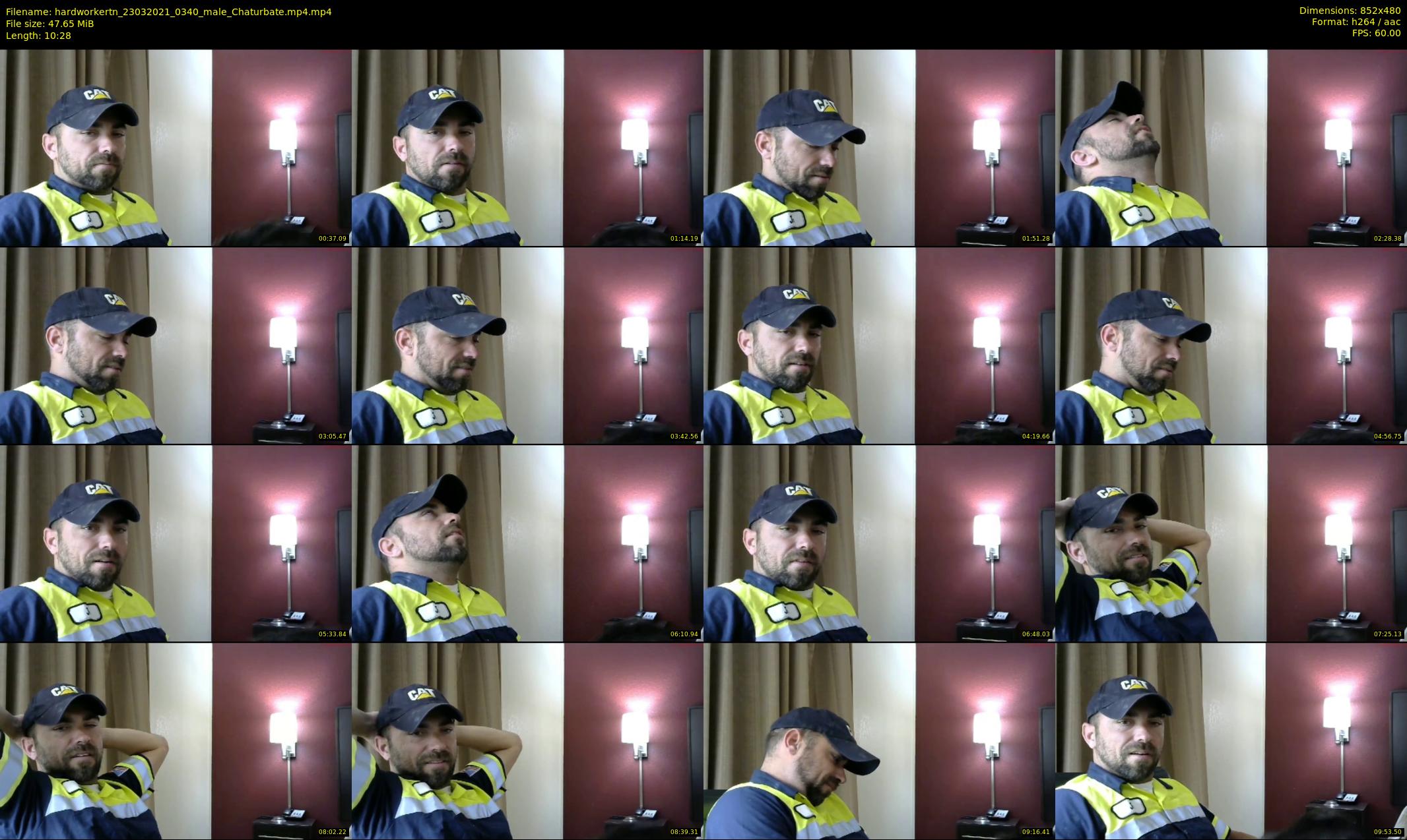 hardworkertn — 11 minute Chaturbate male cam show recording, 480p, Mar 23, 2021