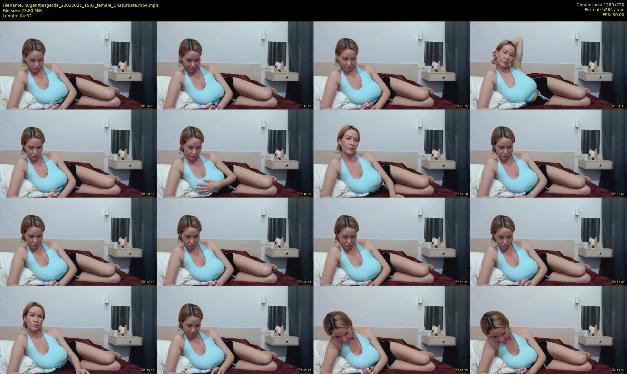 hugetittiesgerda — 5 minute Chaturbate female cam show recording, 720p, Mar 22, 2021