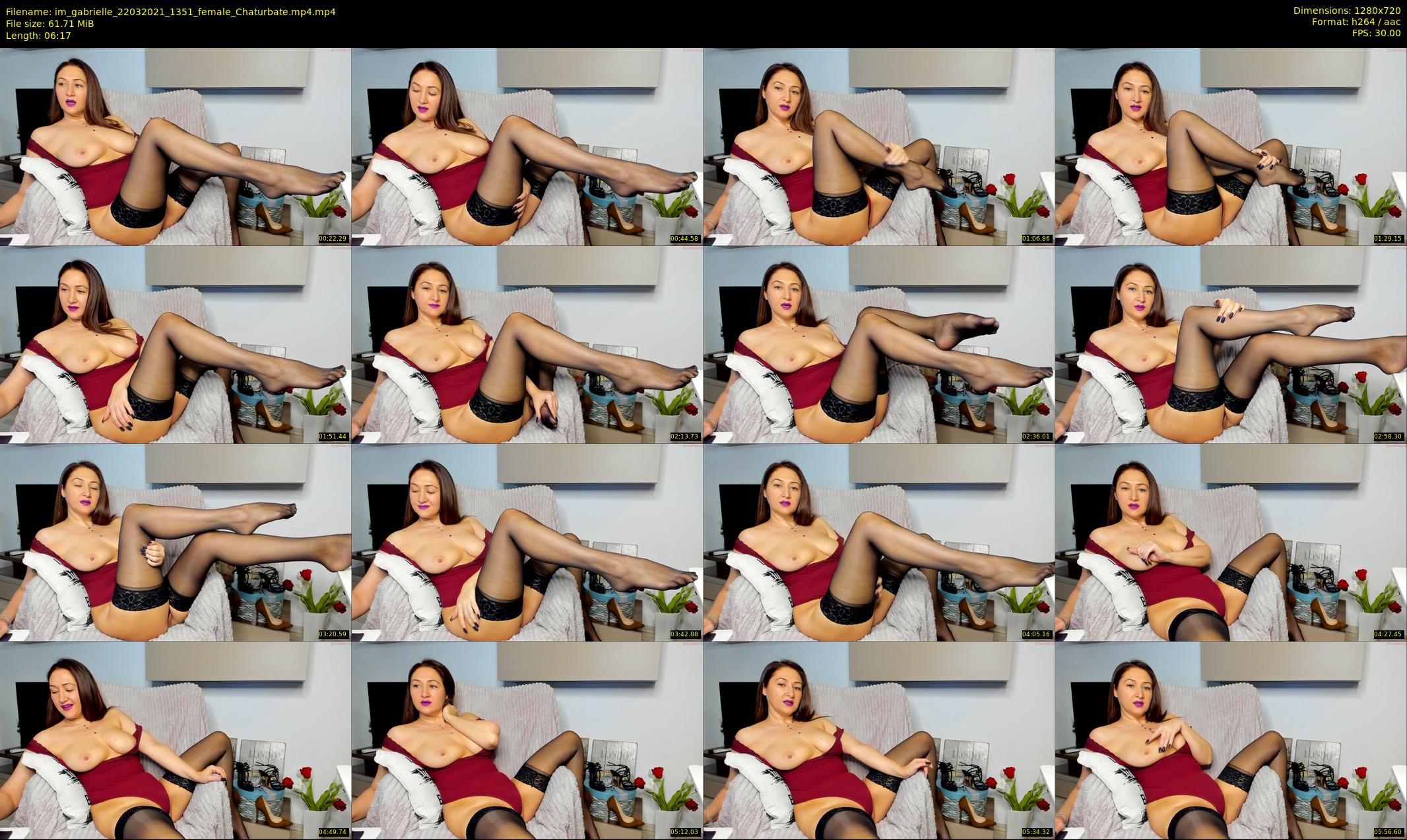 im_gabrielle — 7 minute Chaturbate female cam show recording, 720p, Mar 22, 2021