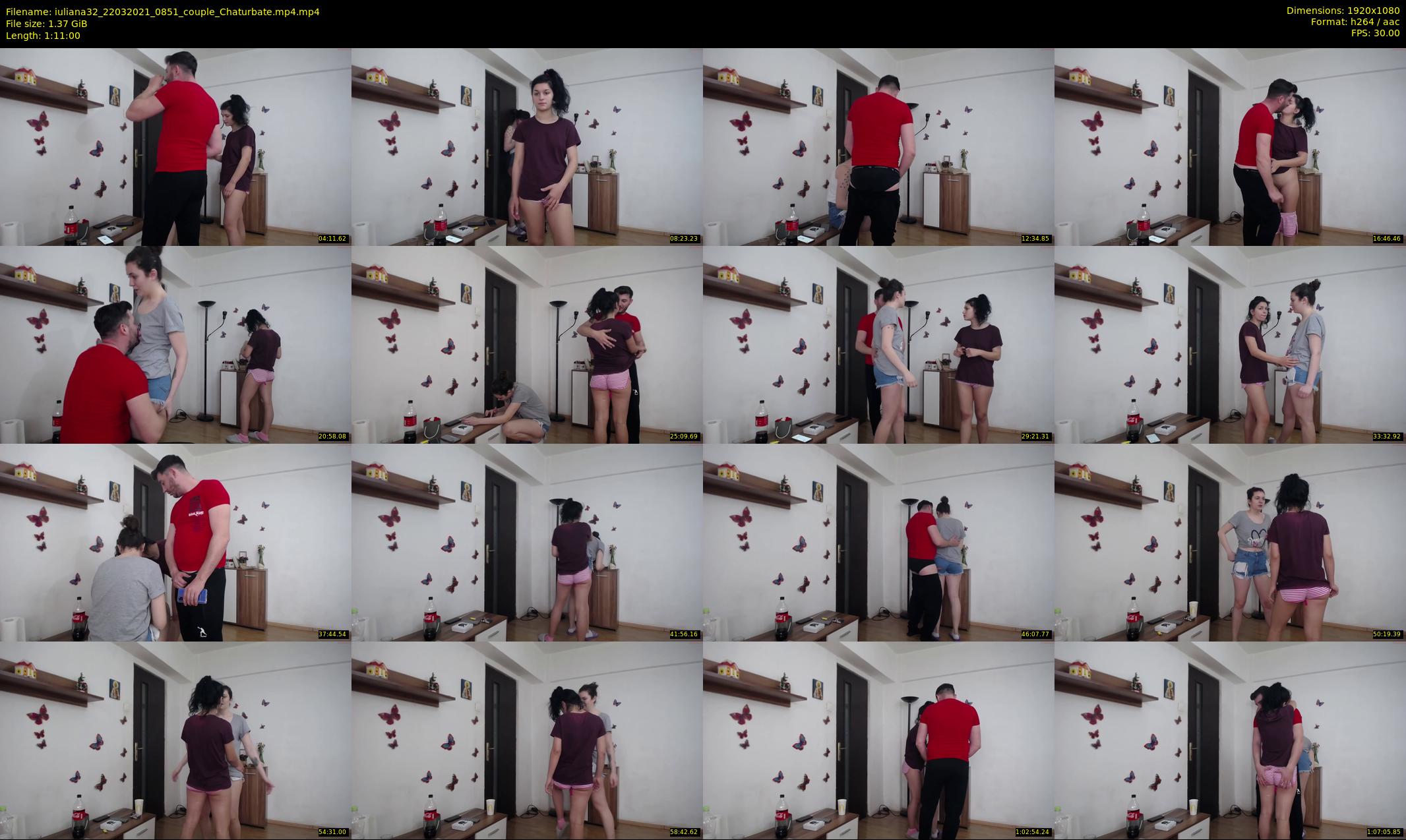 iuliana32 — 71 minute Chaturbate couple cam show recording, 1080p, Mar 22, 2021