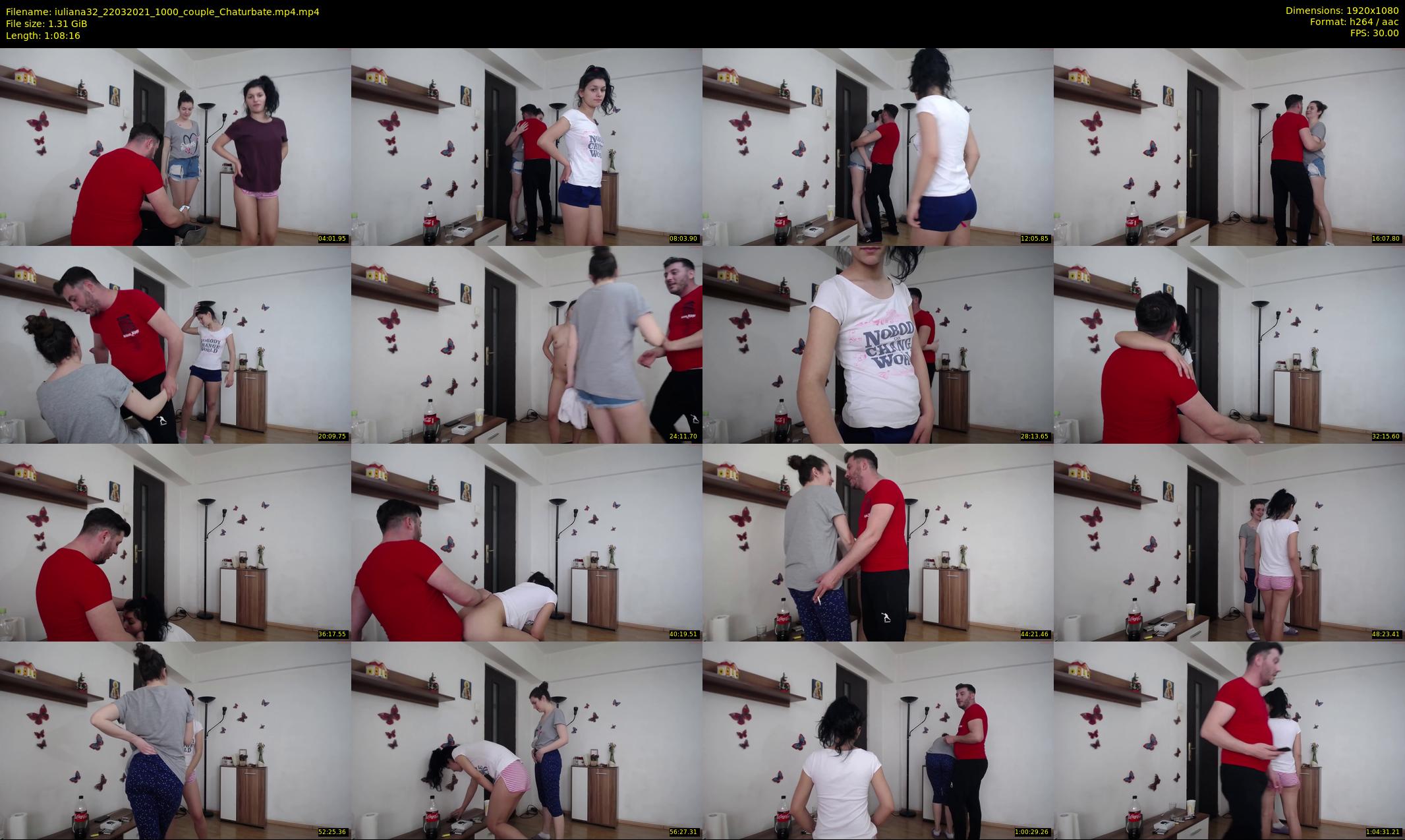 iuliana32 — 69 minute Chaturbate couple cam show recording, 1080p, Mar 22, 2021