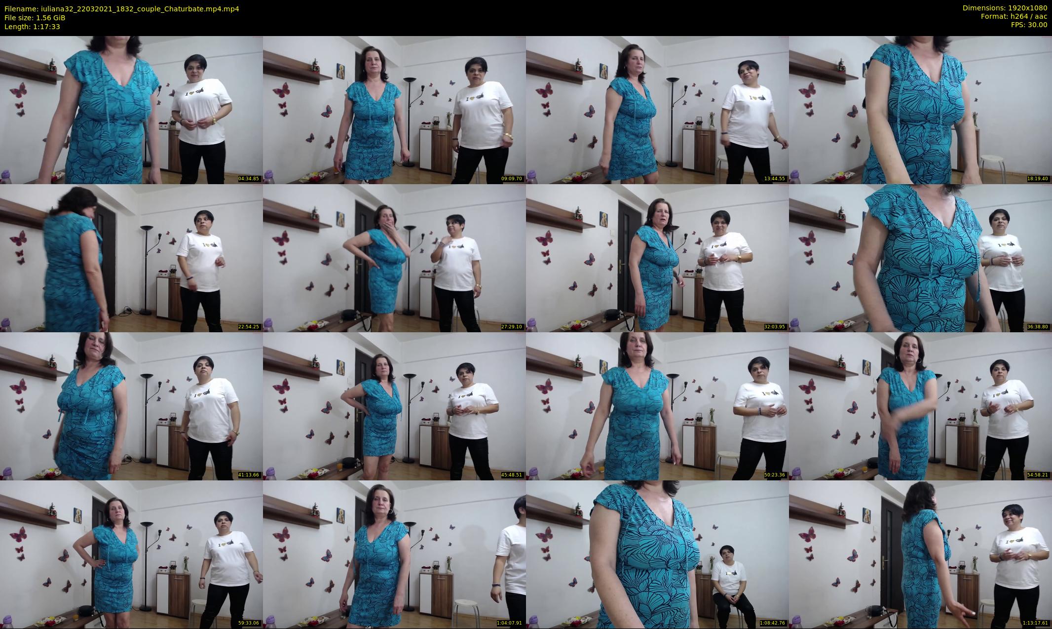iuliana32 — 78 minute Chaturbate couple cam show recording, 1080p, Mar 22, 2021