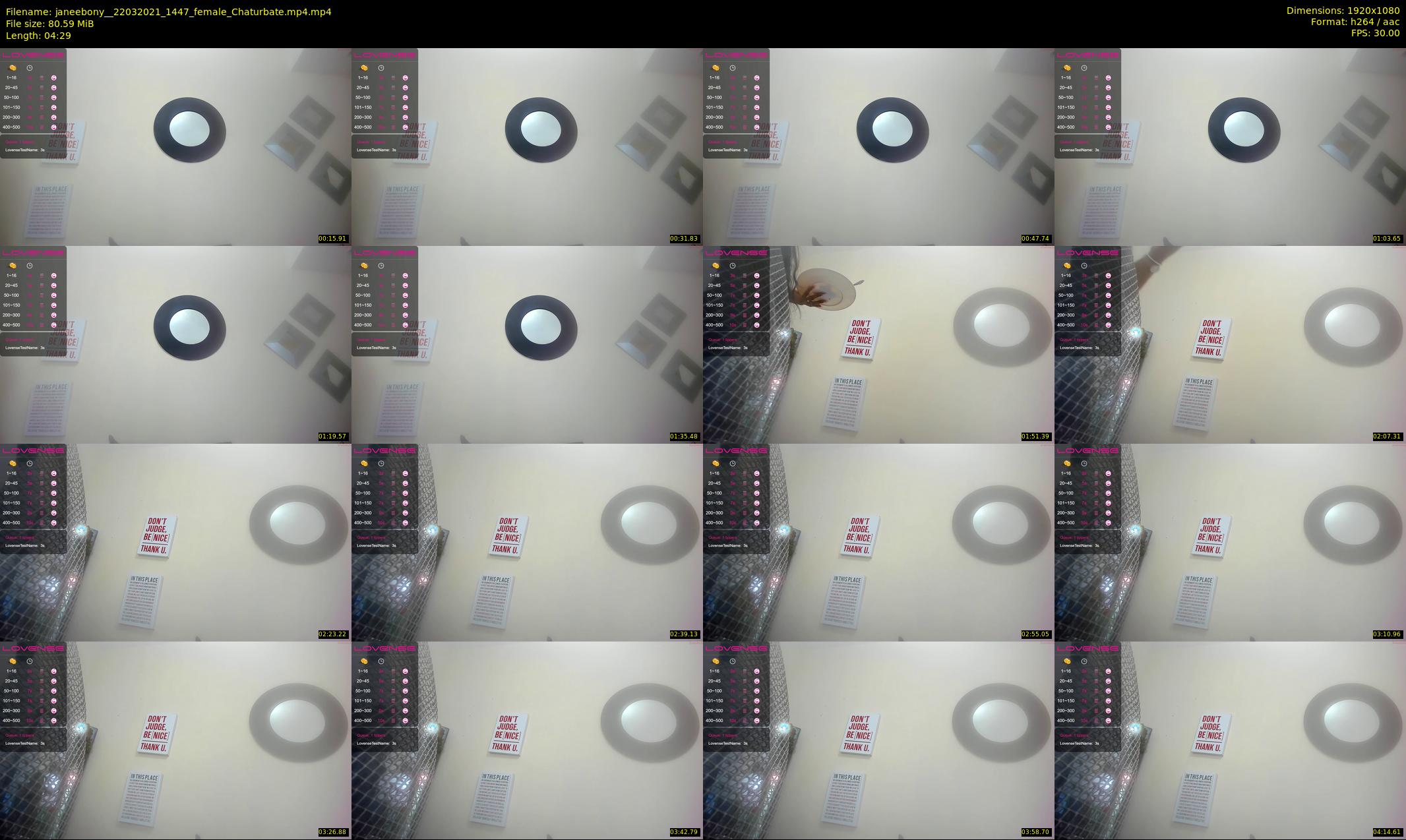 janeebony_ — 5 minute Chaturbate female cam show recording, 1080p, Mar 22, 2021