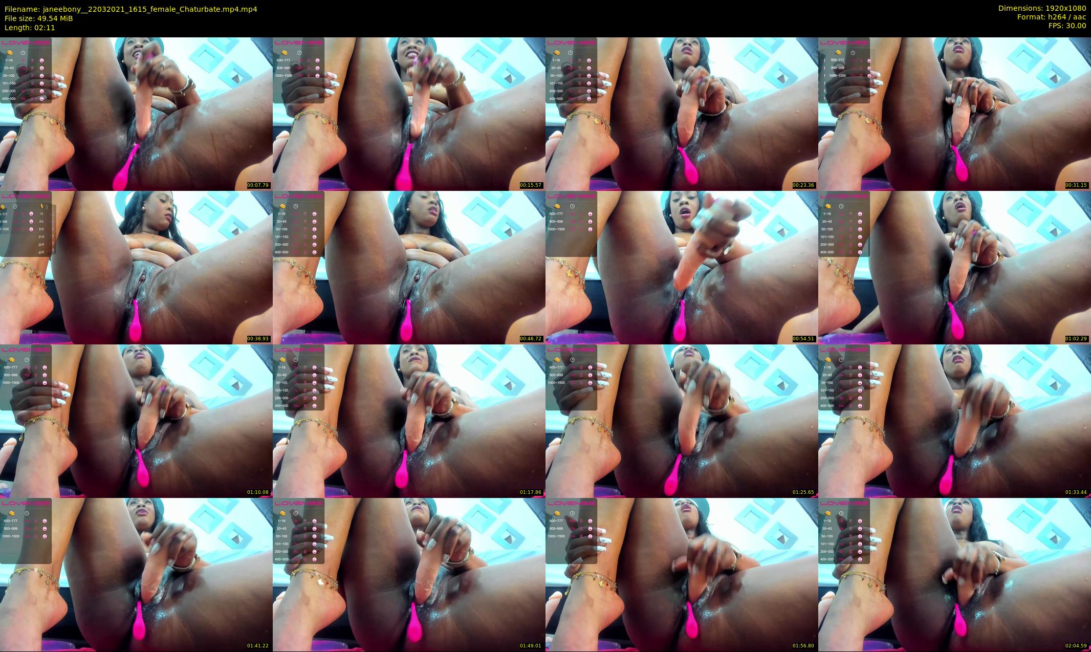 janeebony_ — 3 minute Chaturbate female cam show recording, 1080p, Mar 22, 2021
