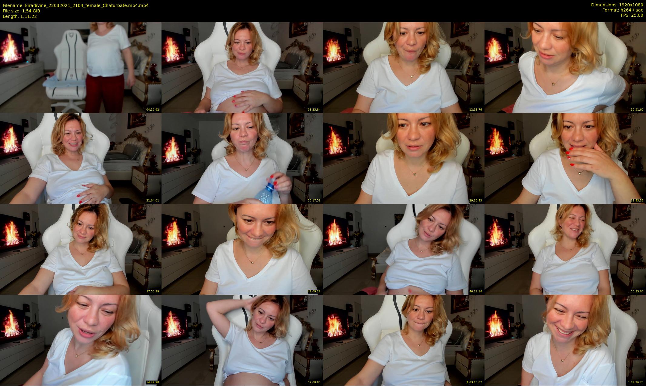 kiradivine — 72 minute Chaturbate female cam show recording, 1080p, Mar 22, 2021