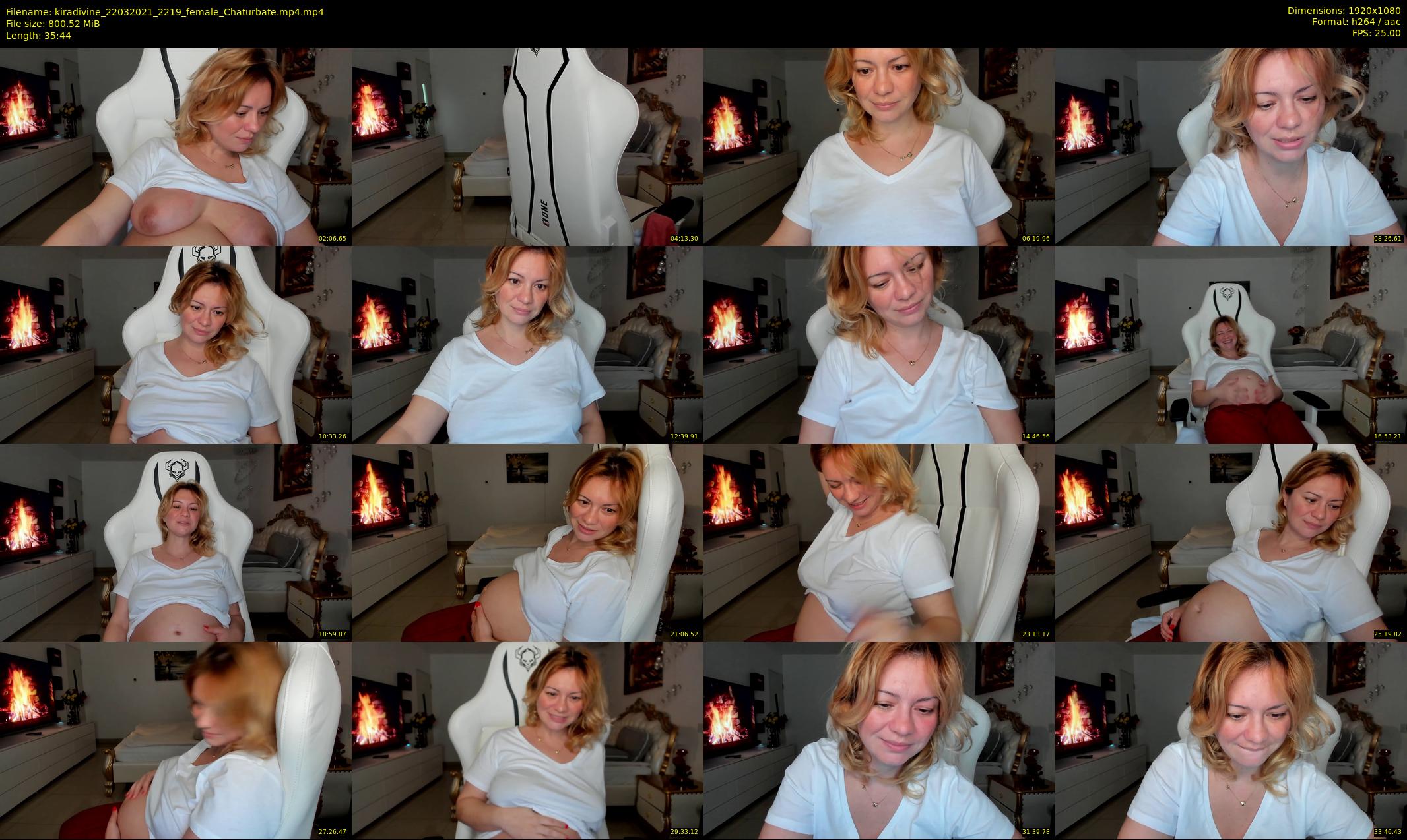 kiradivine — 36 minute Chaturbate female cam show recording, 1080p, Mar 22, 2021