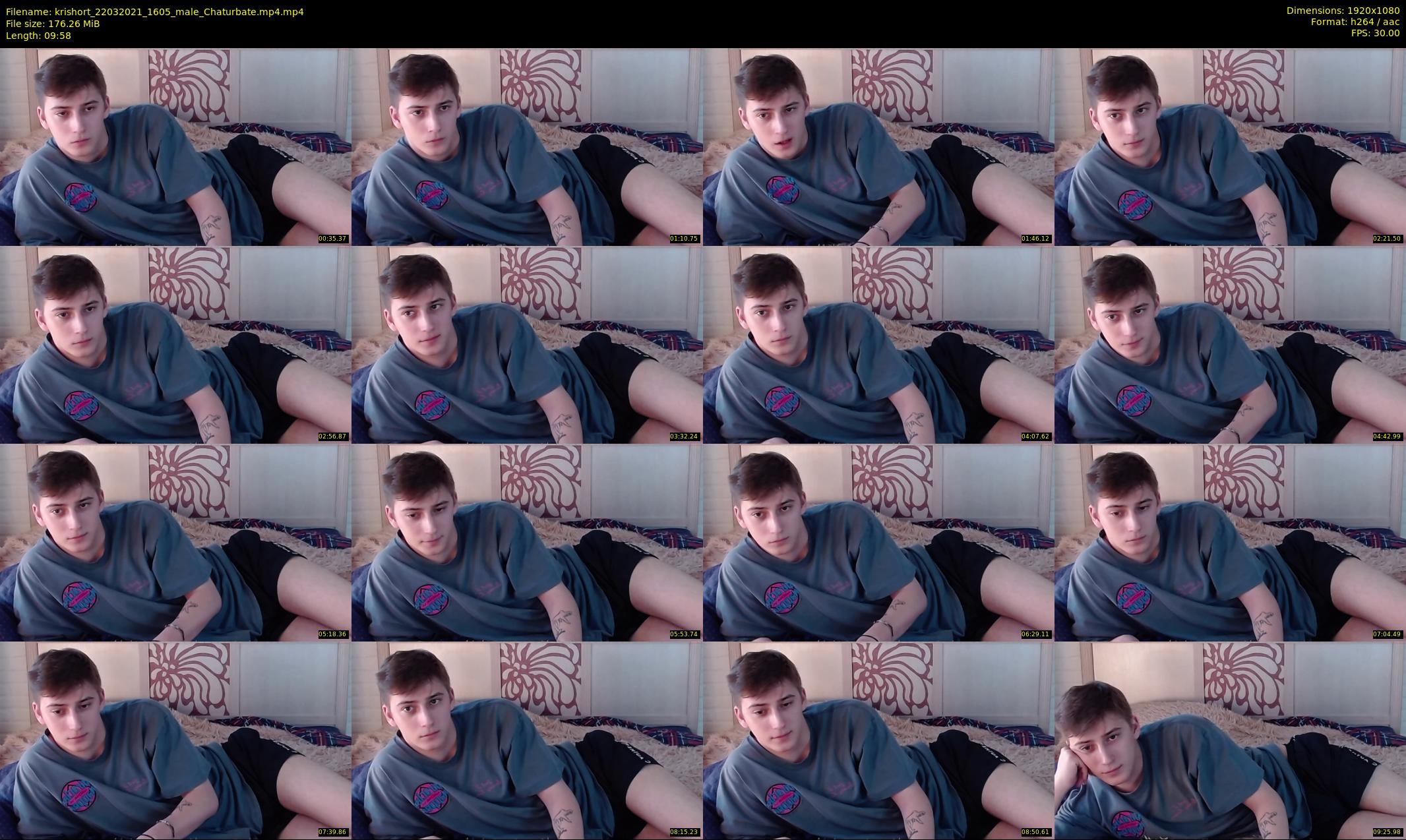 krishort — 10 minute Chaturbate male cam show recording, 1080p, Mar 22, 2021