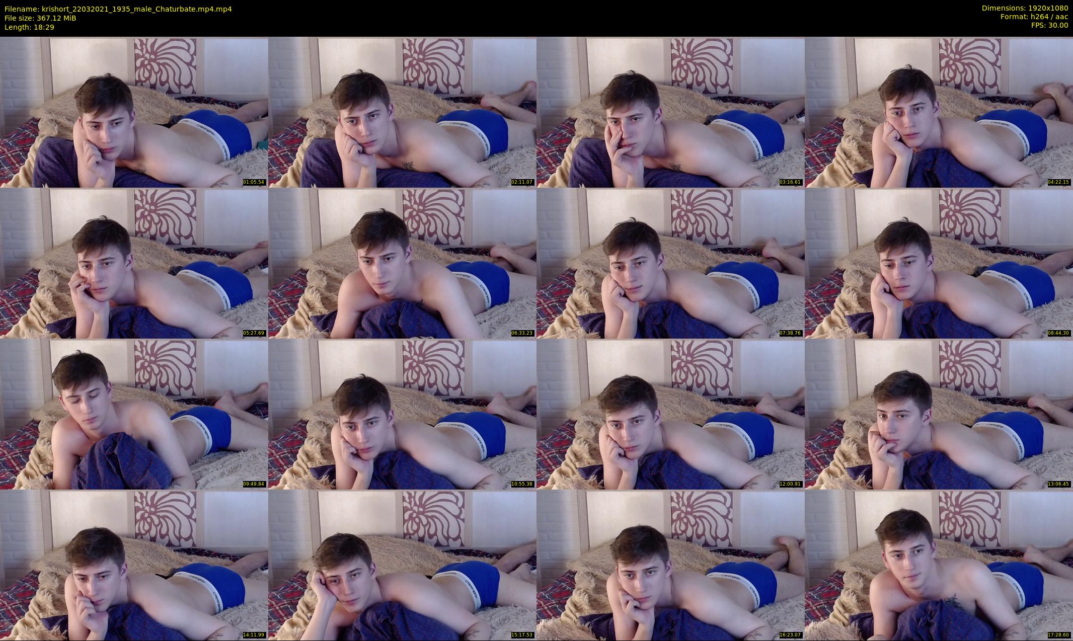 krishort — 19 minute Chaturbate male cam show recording, 1080p, Mar 22, 2021