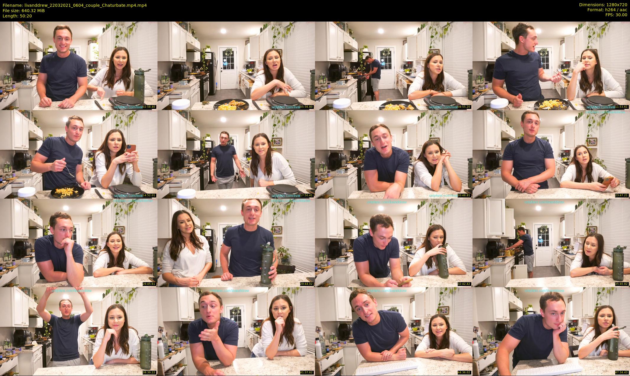 livanddrew — 51 minute Chaturbate couple cam show recording, 720p, Mar 22, 2021