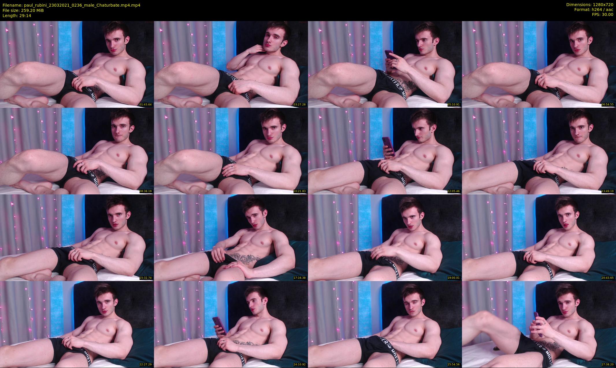 paul_rubini — 30 minute Chaturbate male cam show recording, 720p, Mar 23, 2021