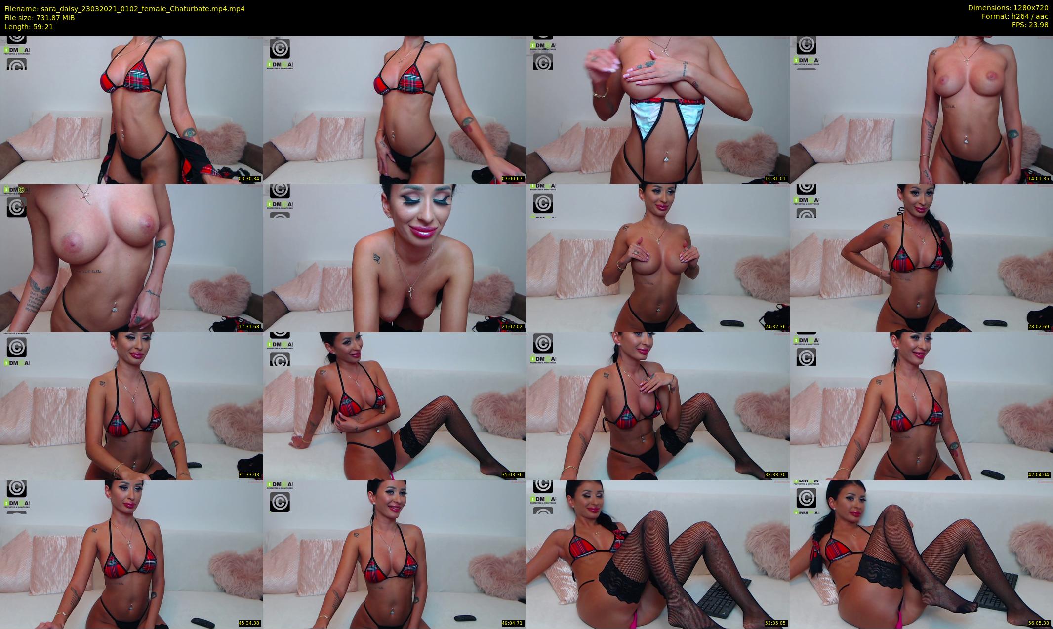 sara_daisy — 60 minute Chaturbate female cam show recording, 720p, Mar 23, 2021