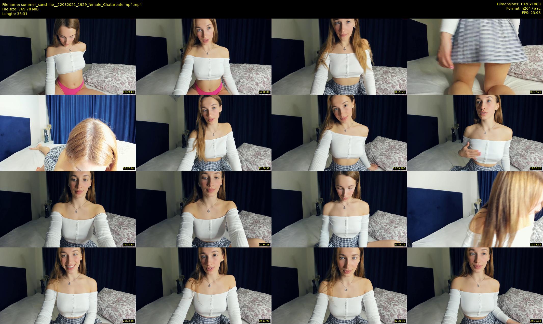summer_sunshine_ — 37 minute Chaturbate female cam show recording, 1080p, Mar 22, 2021