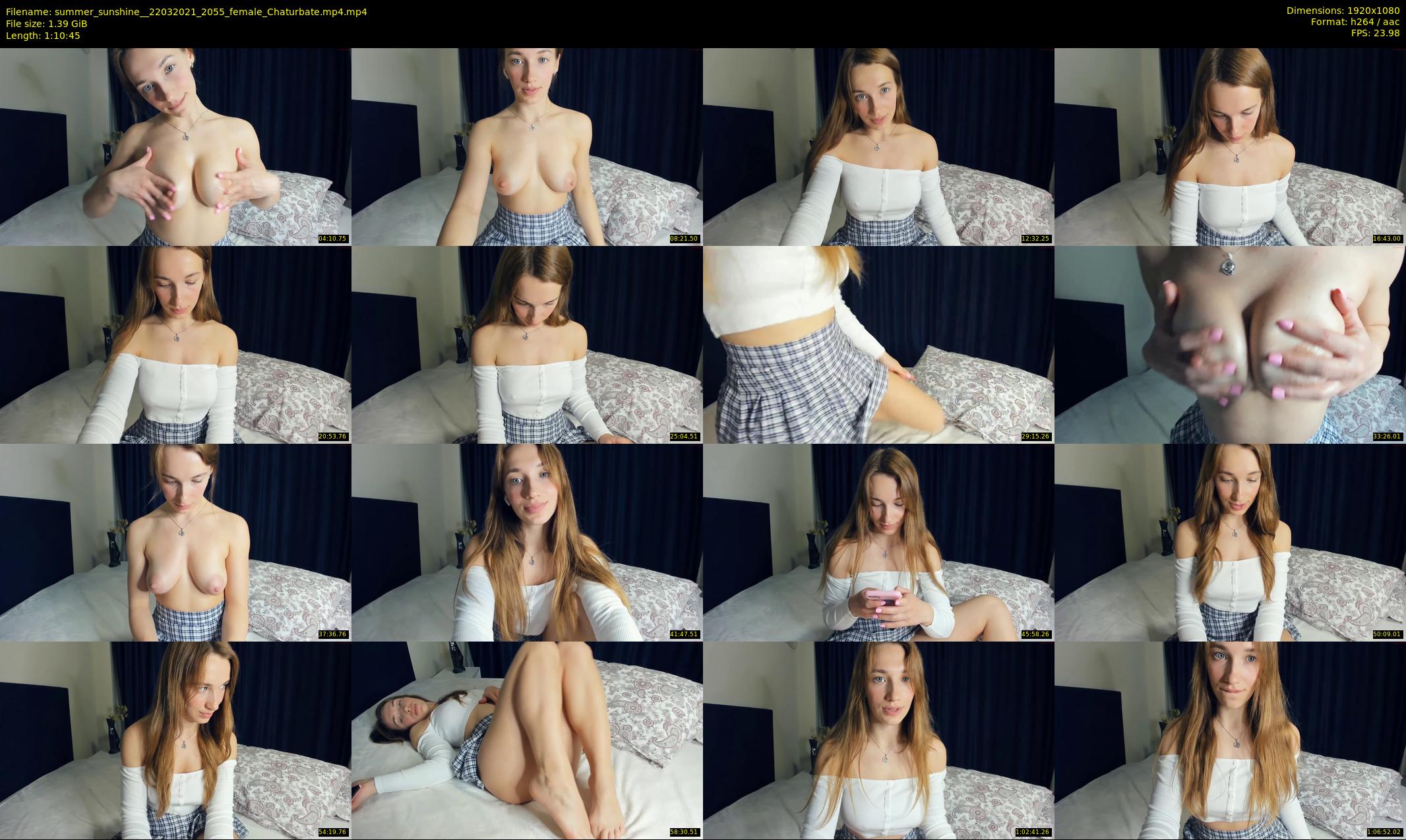 summer_sunshine_ — 71 minute Chaturbate female cam show recording, 1080p, Mar 22, 2021