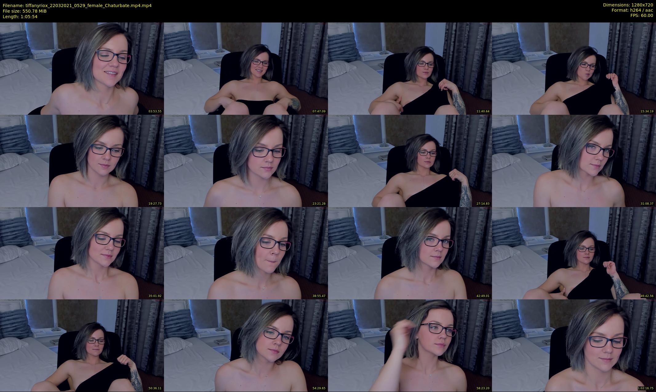 tiffanyriox — 66 minute Chaturbate female cam show recording, 720p, Mar 22, 2021