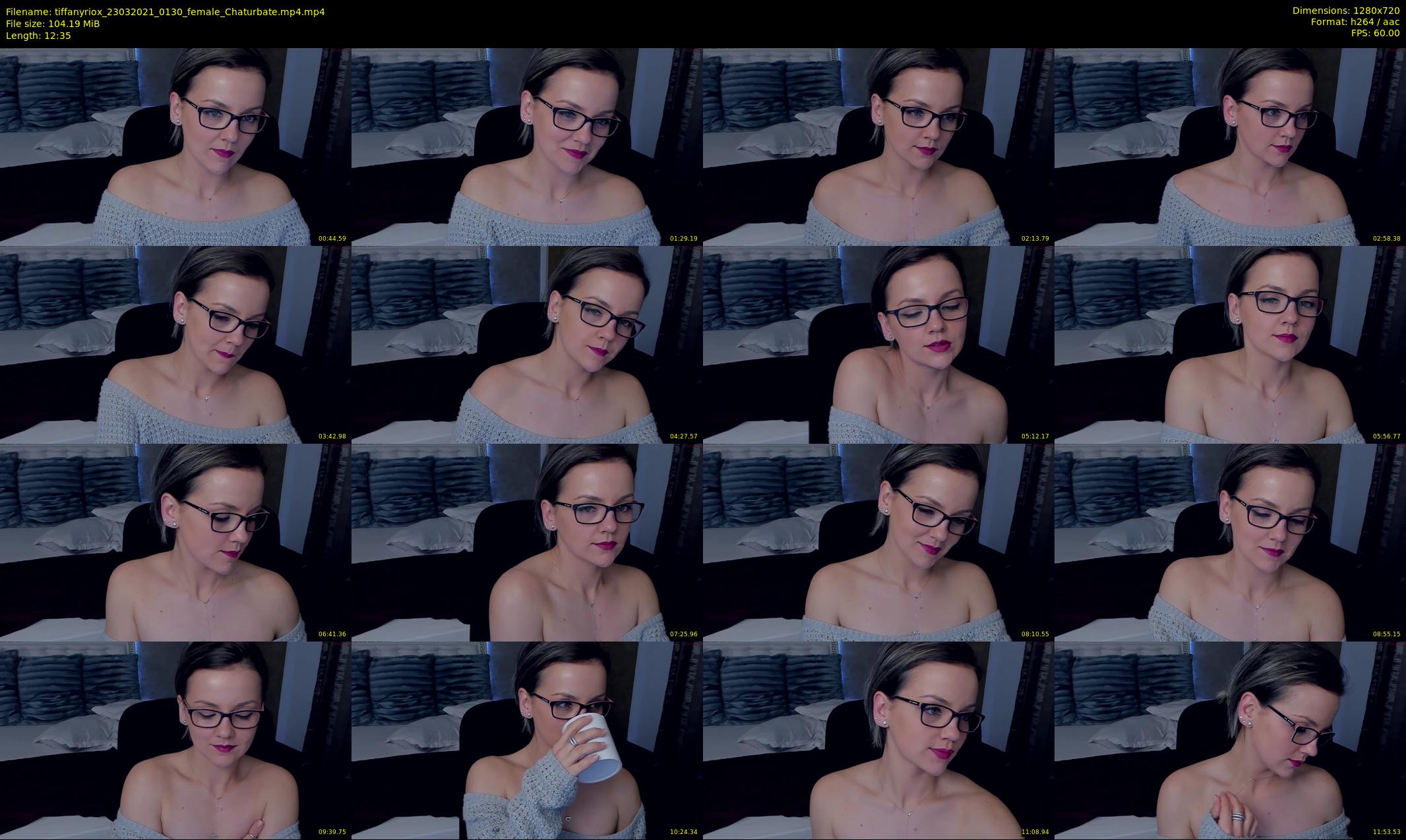 tiffanyriox — 13 minute Chaturbate female cam show recording, 720p, Mar 23, 2021