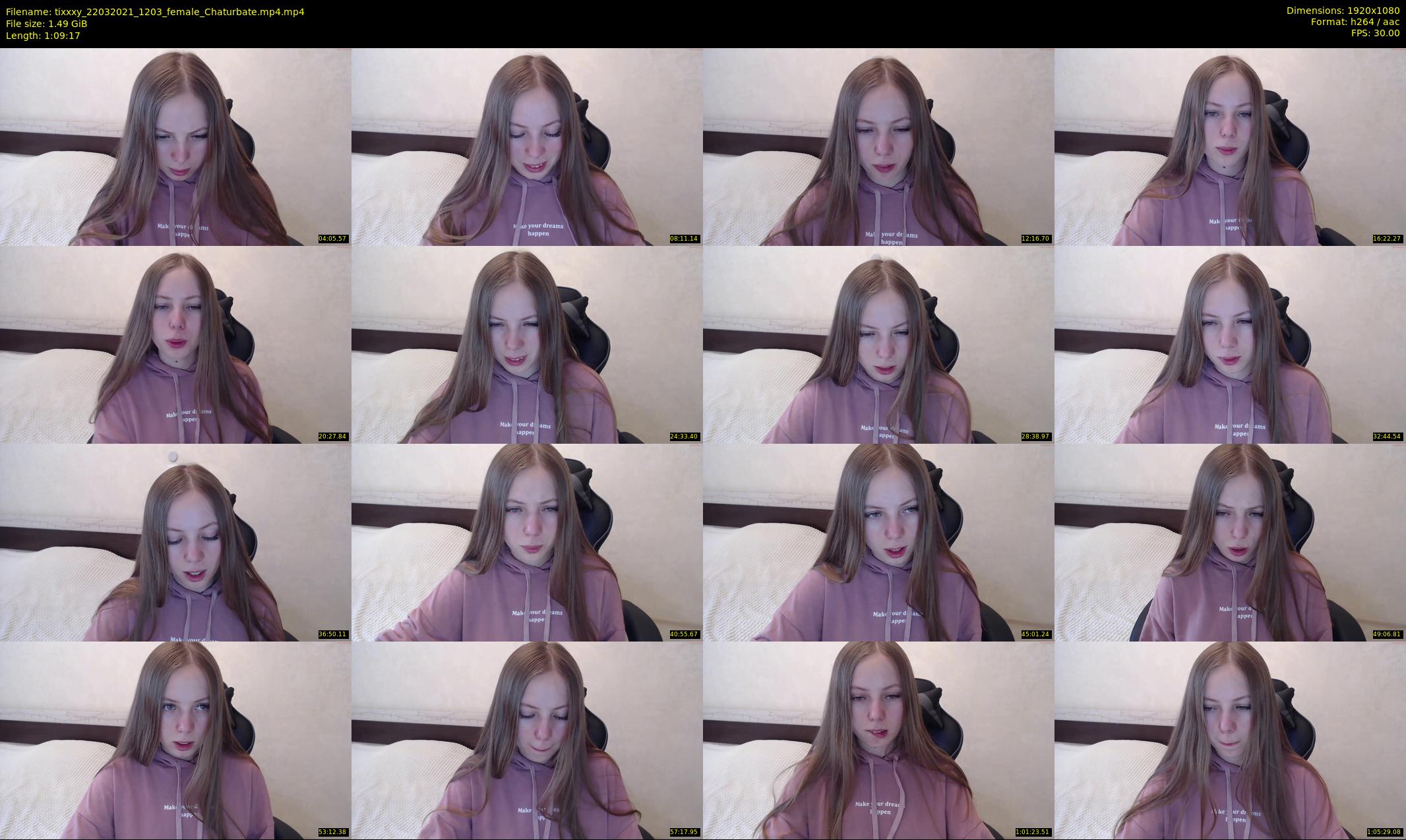 tixxxy — 70 minute Chaturbate female cam show recording, 1080p, Mar 22, 2021