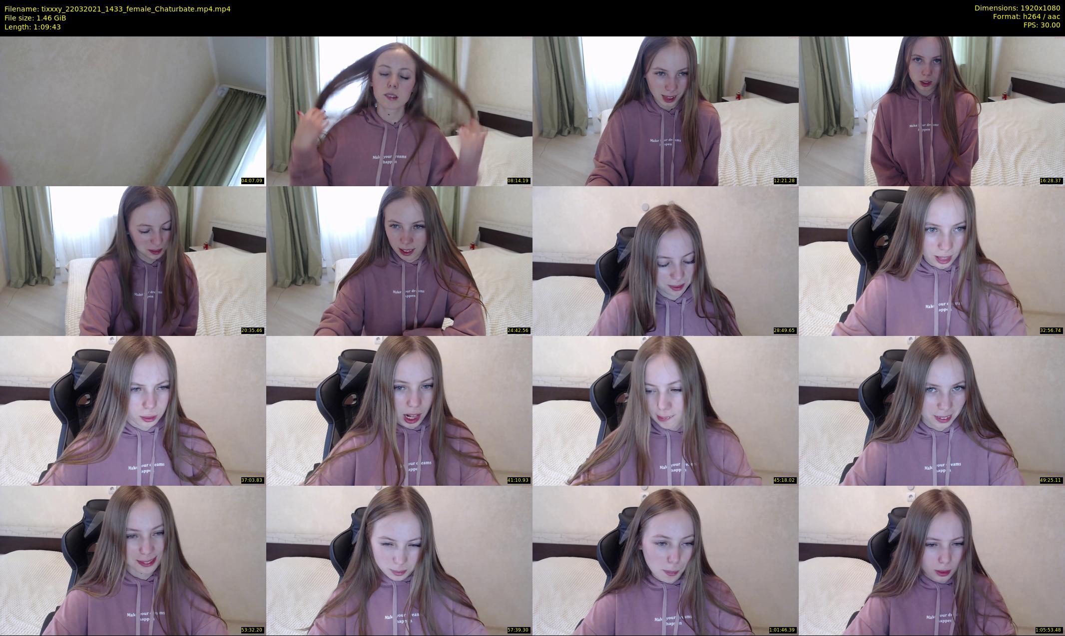 tixxxy — 70 minute Chaturbate female cam show recording, 1080p, Mar 22, 2021