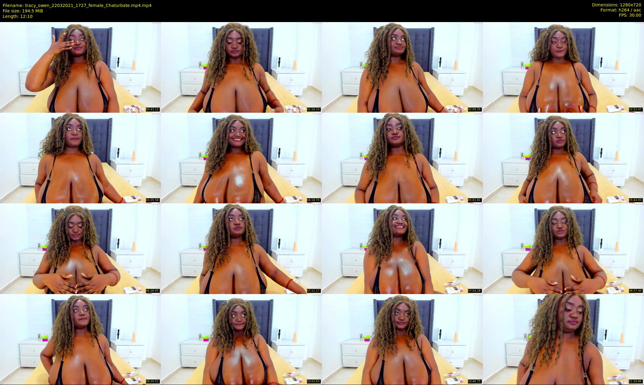 tracy_owen — 13 minute Chaturbate female cam show recording, 720p, Mar 22, 2021