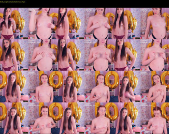 unicorngirls — 4 minute Chaturbate couple cam show recording, 1080p, Mar 22, 2021