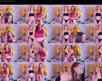 unicorngirls — 3 minute Chaturbate couple cam show recording, 1080p, Mar 22, 2021