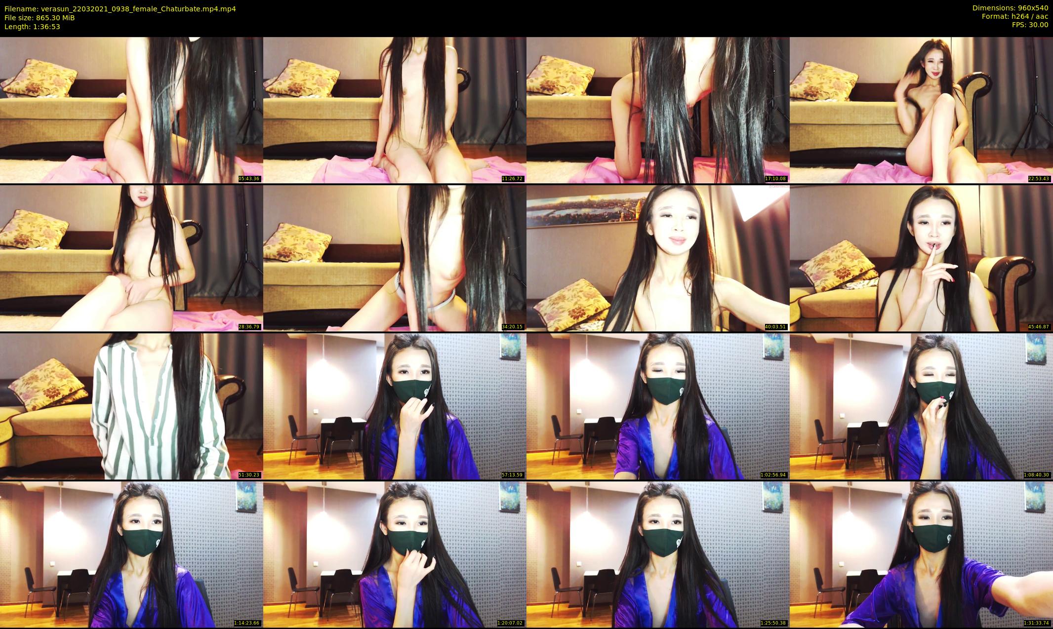 verasun — 97 minute Chaturbate female cam show recording, 480p, Mar 22, 2021