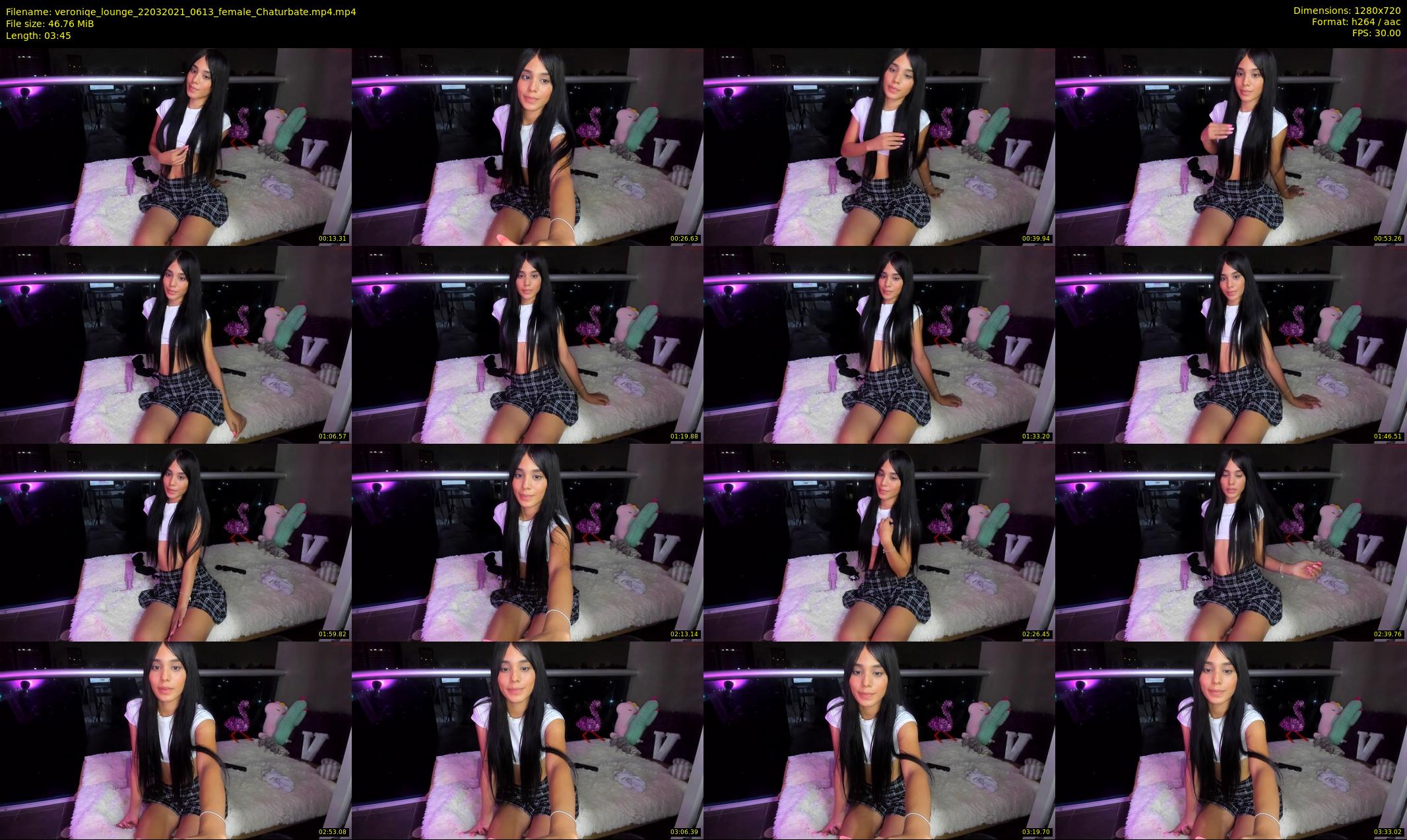 veroniqe_lounge — 4 minute Chaturbate couple cam show recording, 720p, Mar 22, 2021