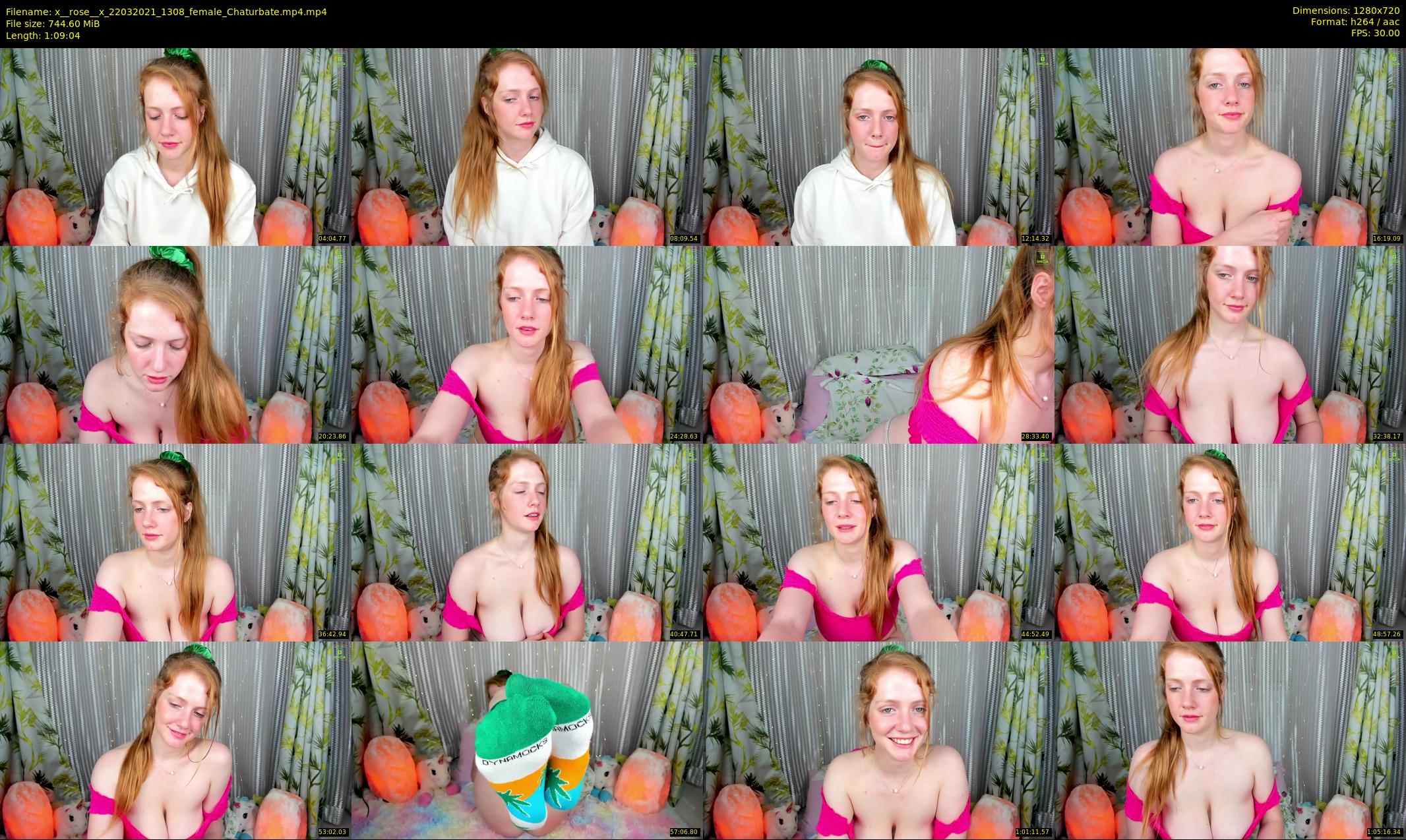 x__rose__x — 70 minute Chaturbate female cam show recording, 720p, Mar 22, 2021