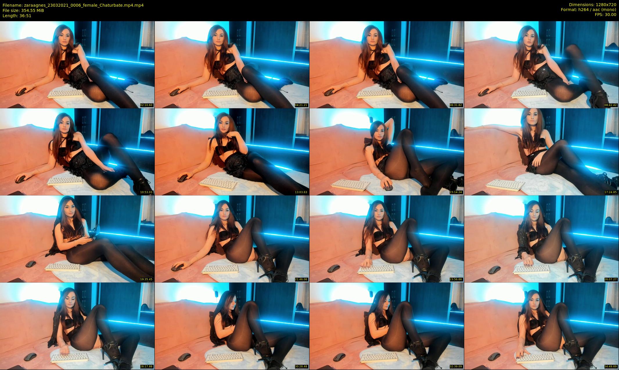 zaraagnes — 37 minute Chaturbate female cam show recording, 720p, Mar 23, 2021