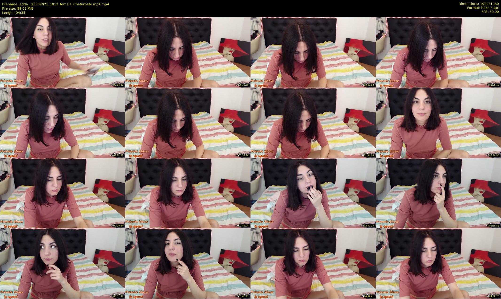 adda_ — 5 minute Chaturbate female cam show recording, 1080p, Mar 23, 2021