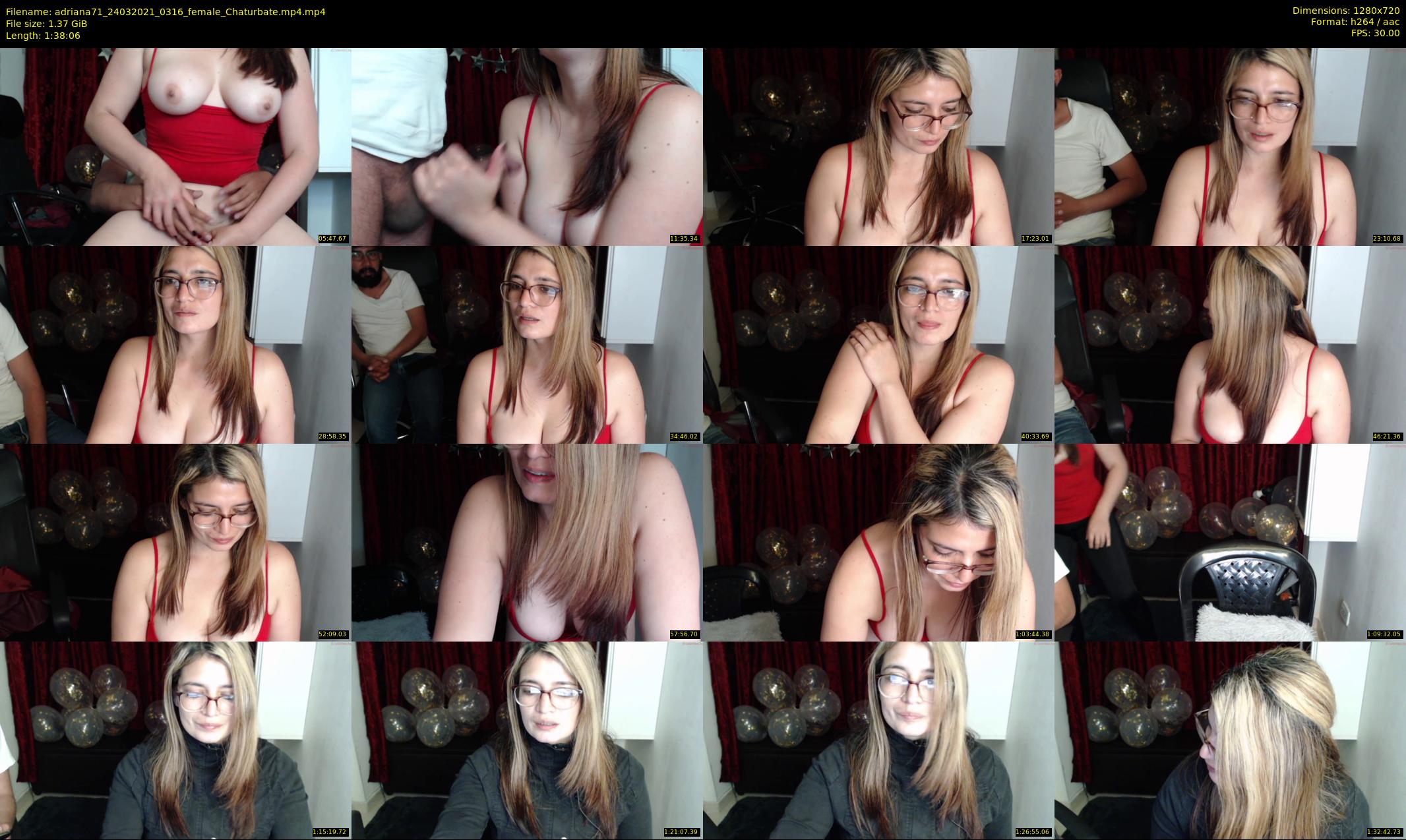 adriana71 — 99 minute Chaturbate couple cam show recording, 720p, Mar 24, 2021