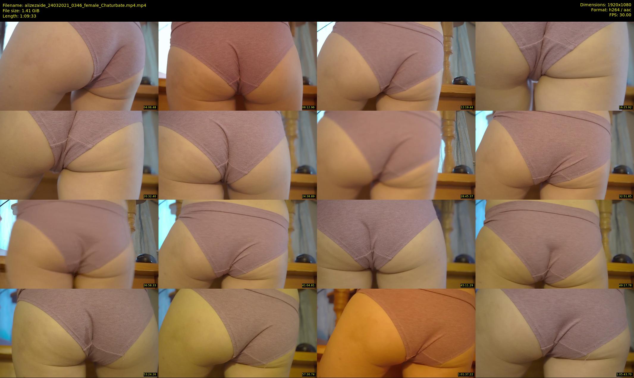 alizezaide — 70 minute Chaturbate female cam show recording, 1080p, Mar 24, 2021