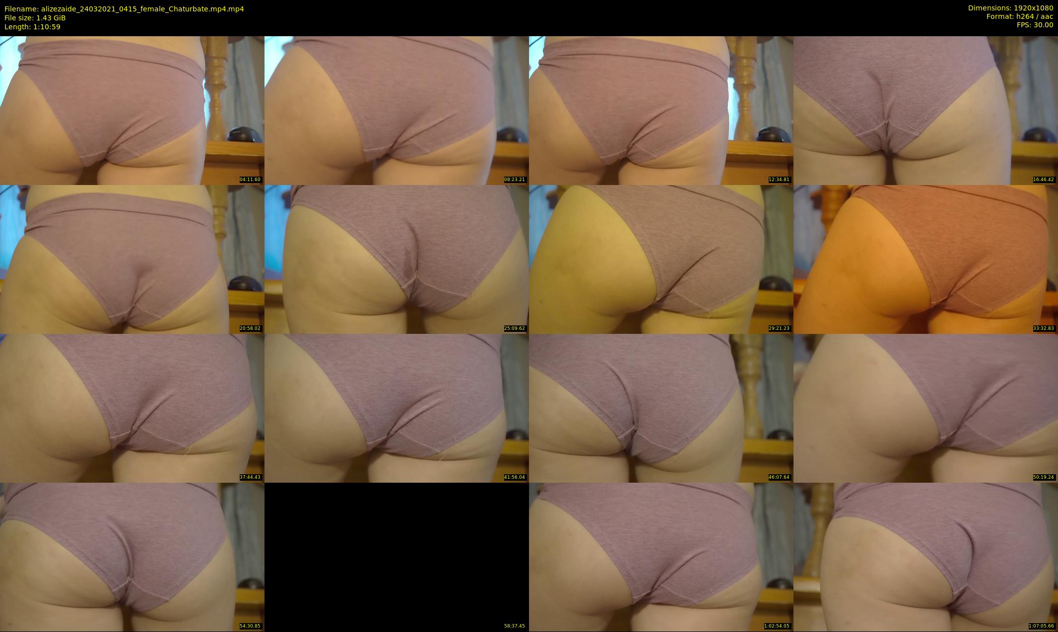 alizezaide — 71 minute Chaturbate female cam show recording, 1080p, Mar 24, 2021