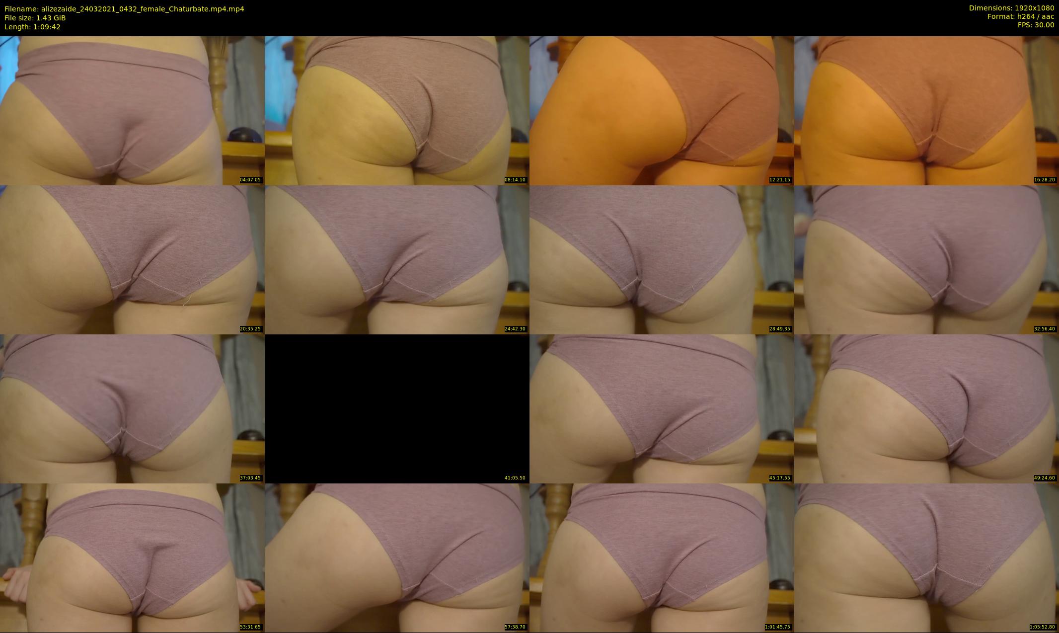 alizezaide — 70 minute Chaturbate female cam show recording, 1080p, Mar 24, 2021