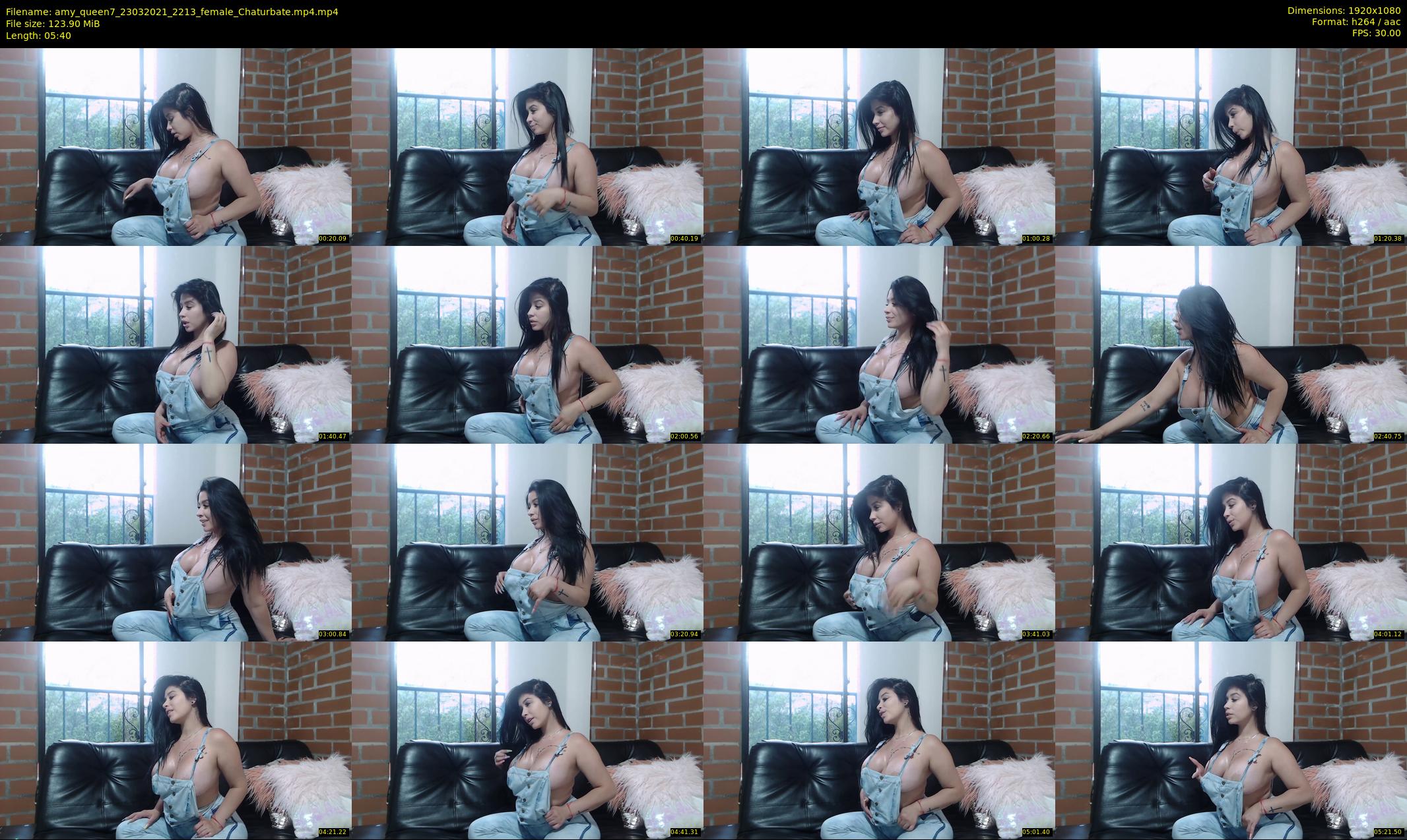 amy_queen7 — 6 minute Chaturbate female cam show recording, 1080p, Mar 23, 2021