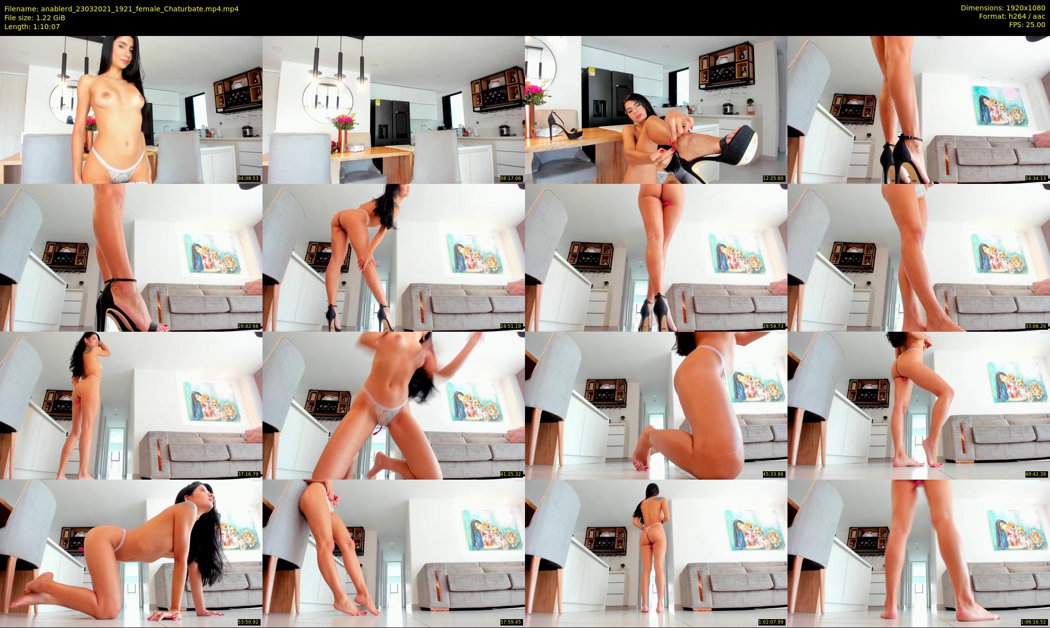 anablerd — 71 minute Chaturbate female cam show recording, 1080p, Mar 23, 2021