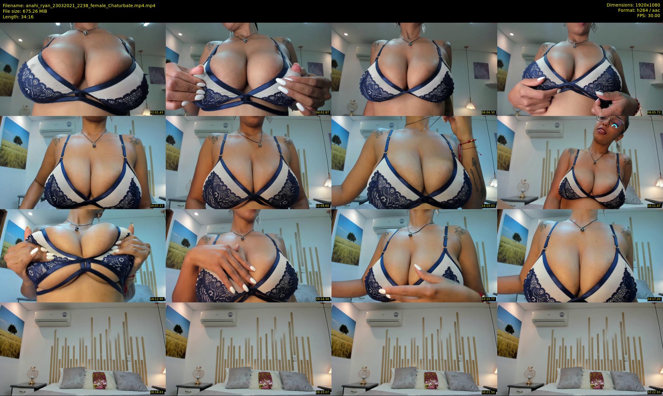 anahi_ryan — 35 minute Chaturbate female cam show recording, 1080p, Mar 23, 2021