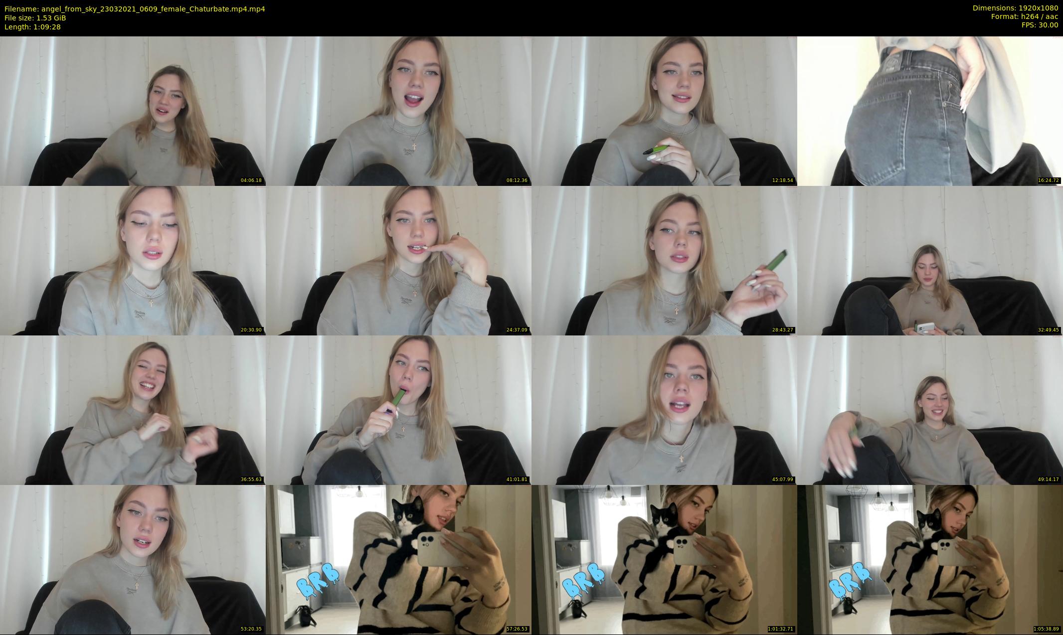 angel_from_sky — 70 minute Chaturbate female cam show recording, 1080p, Mar 23, 2021