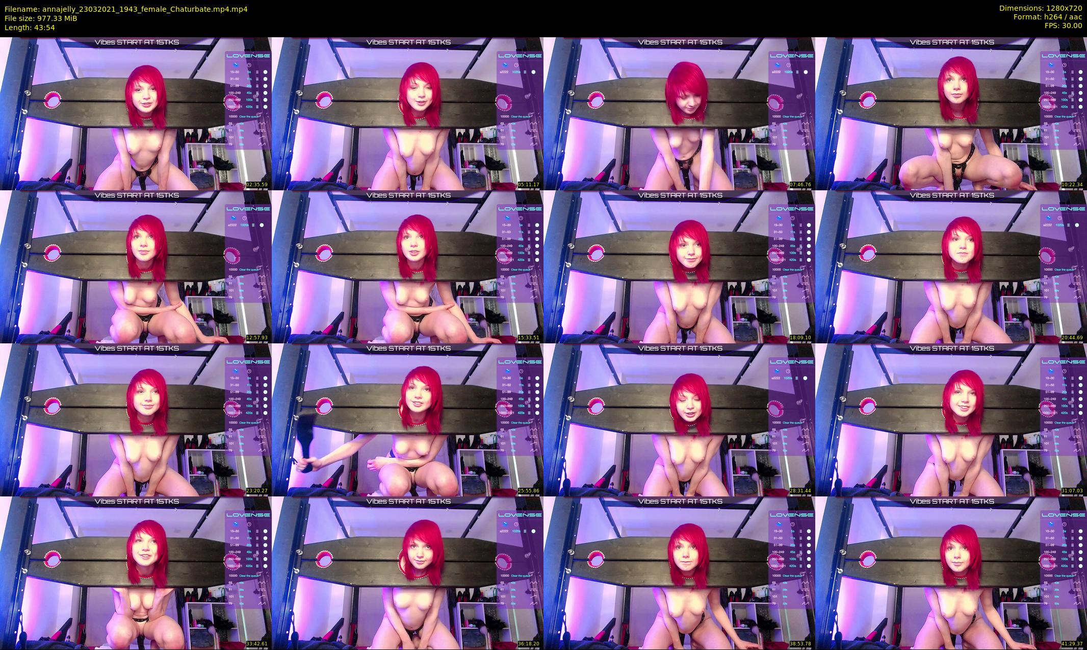 annajelly — 44 minute Chaturbate couple cam show recording, 720p, Mar 23, 2021