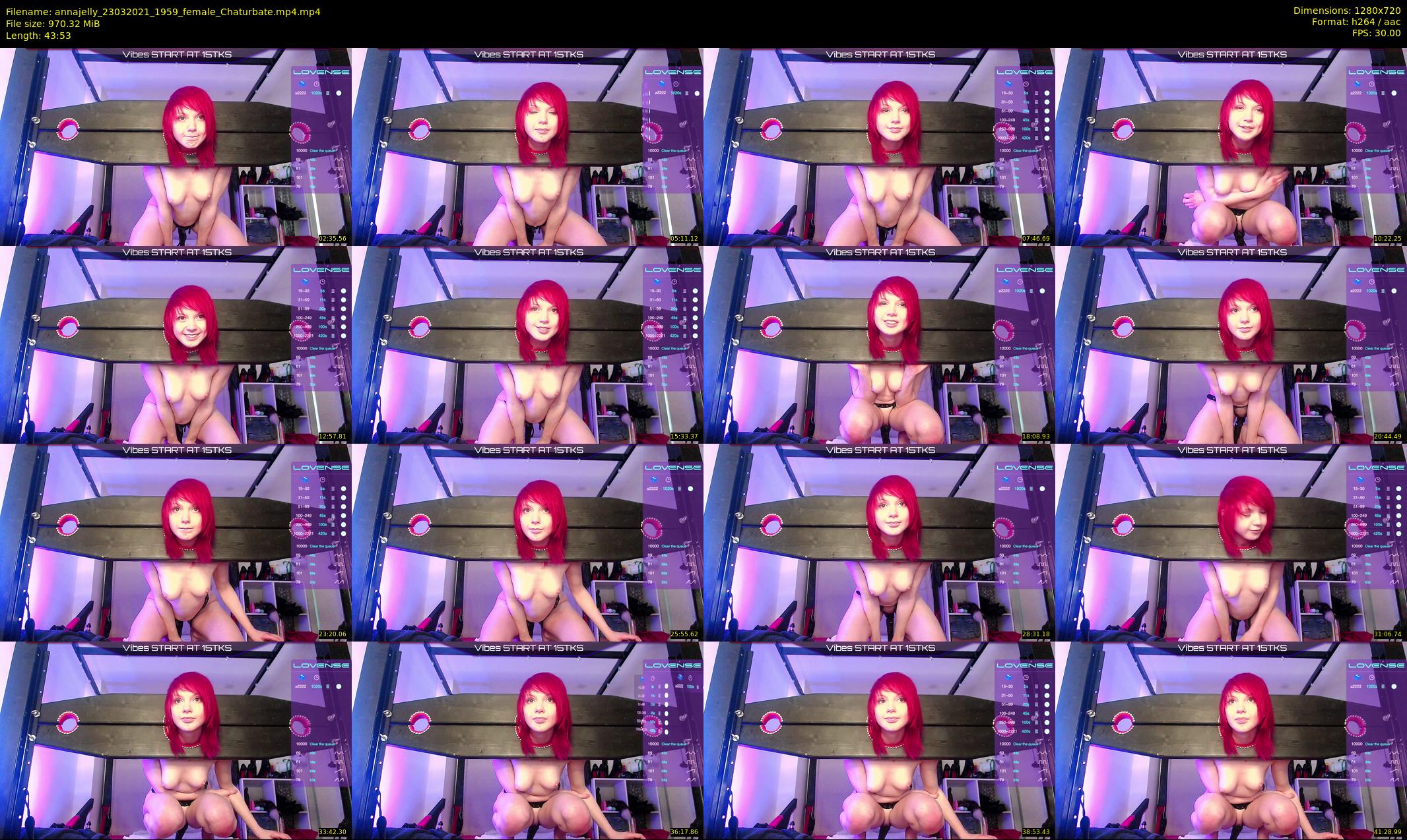 annajelly — 44 minute Chaturbate couple cam show recording, 720p, Mar 23, 2021