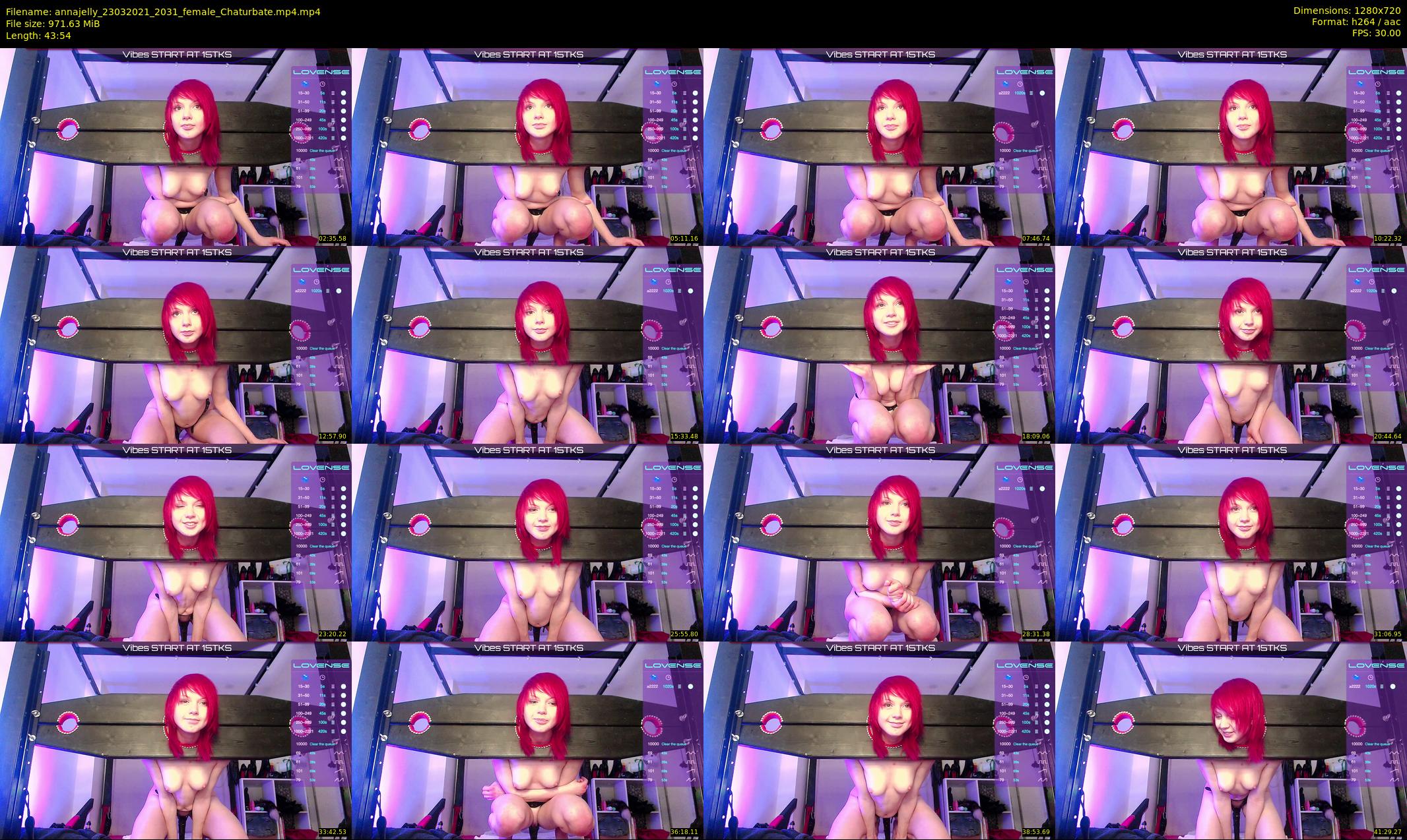 annajelly — 44 minute Chaturbate couple cam show recording, 720p, Mar 23, 2021