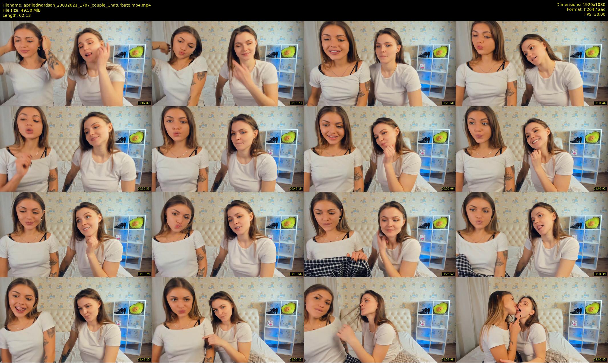 apriledwardson — 3 minute Chaturbate couple cam show recording, 1080p, Mar 23, 2021
